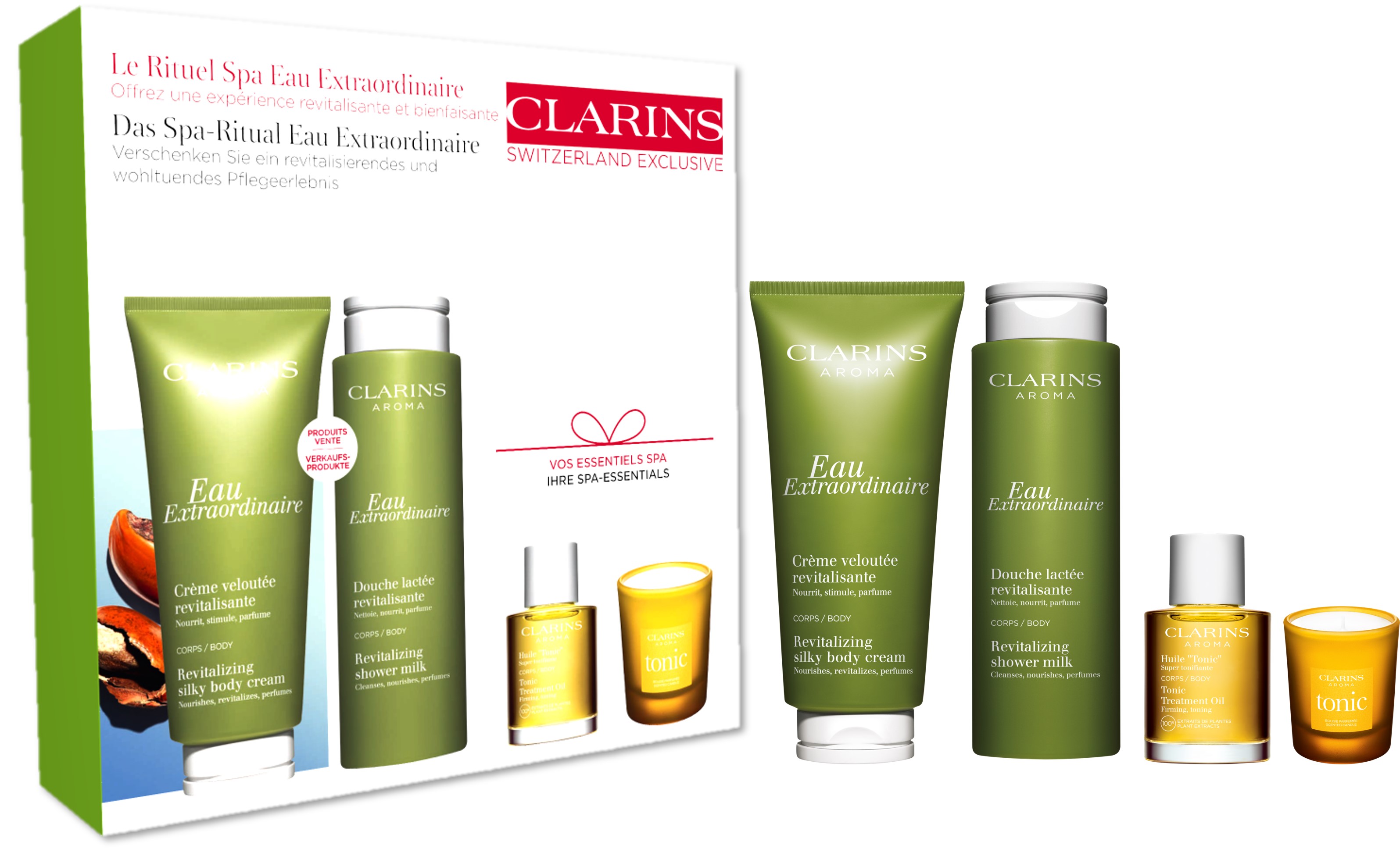 Clarins Scent – Das Spa-Ritual Eau Extraordinaire 1x