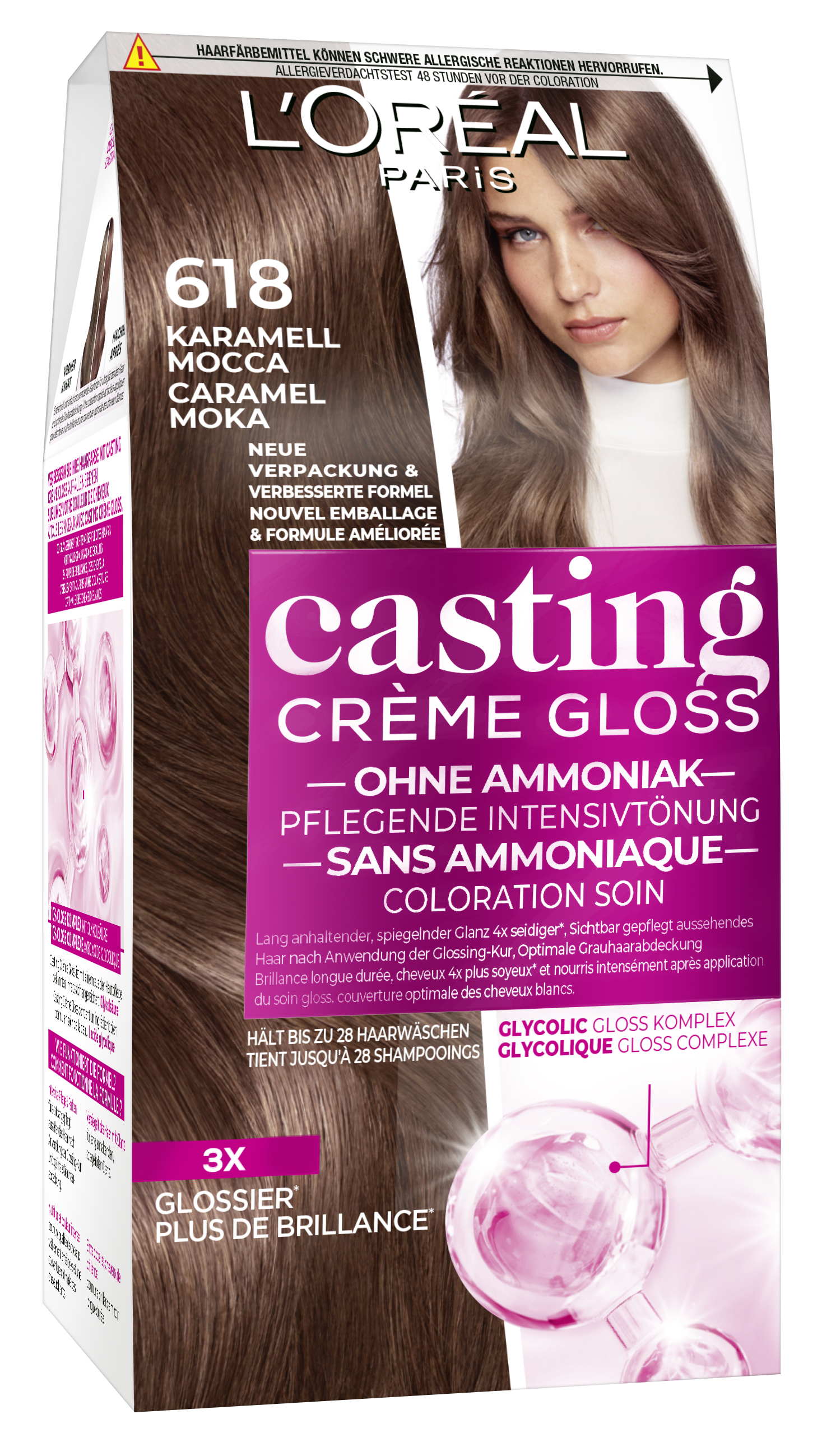 L’oréal Paris L’oréal Casting – Casting Creme Gloss 618 Karamell Mocca 1x