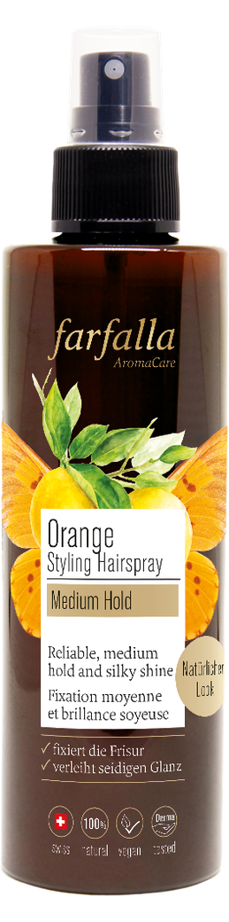 Farfalla Hair Styling - Orange Styling Hairspray 200ml