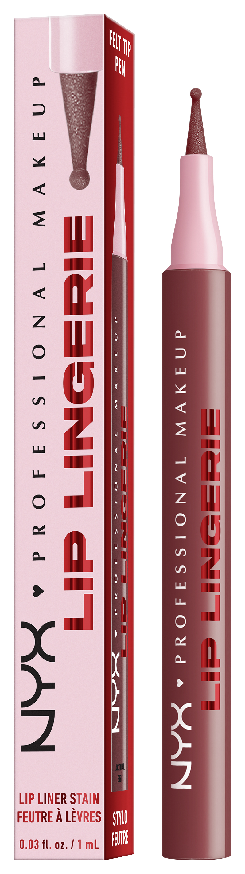Nyx Professional Makeup Lip Lingerie - Lip Lingerie Lip Liner Stain Seamless All Day Stain Waterproof Up All Night 1ml
