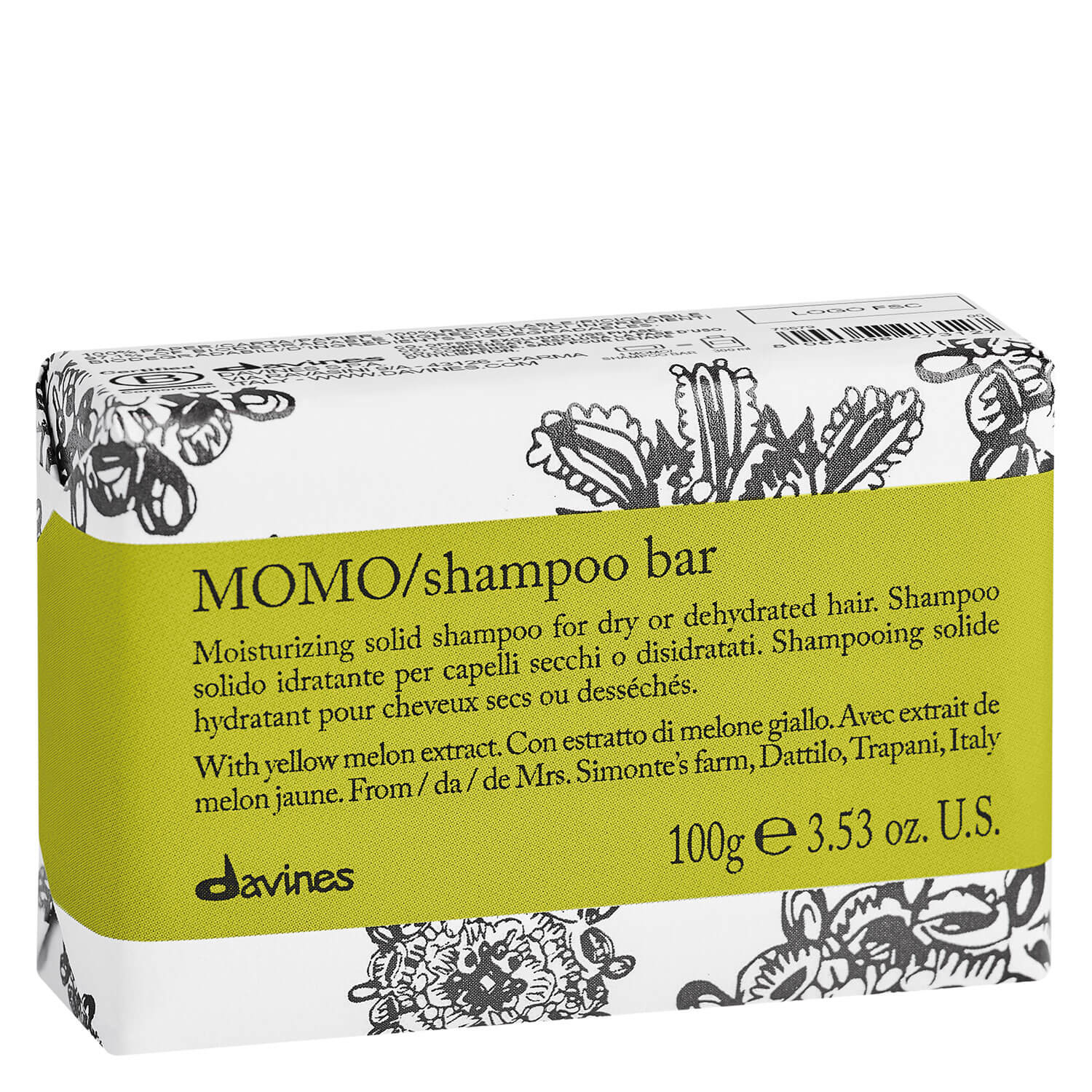 Davines Essential Haircare – Momo Shampoo Bar 100g
