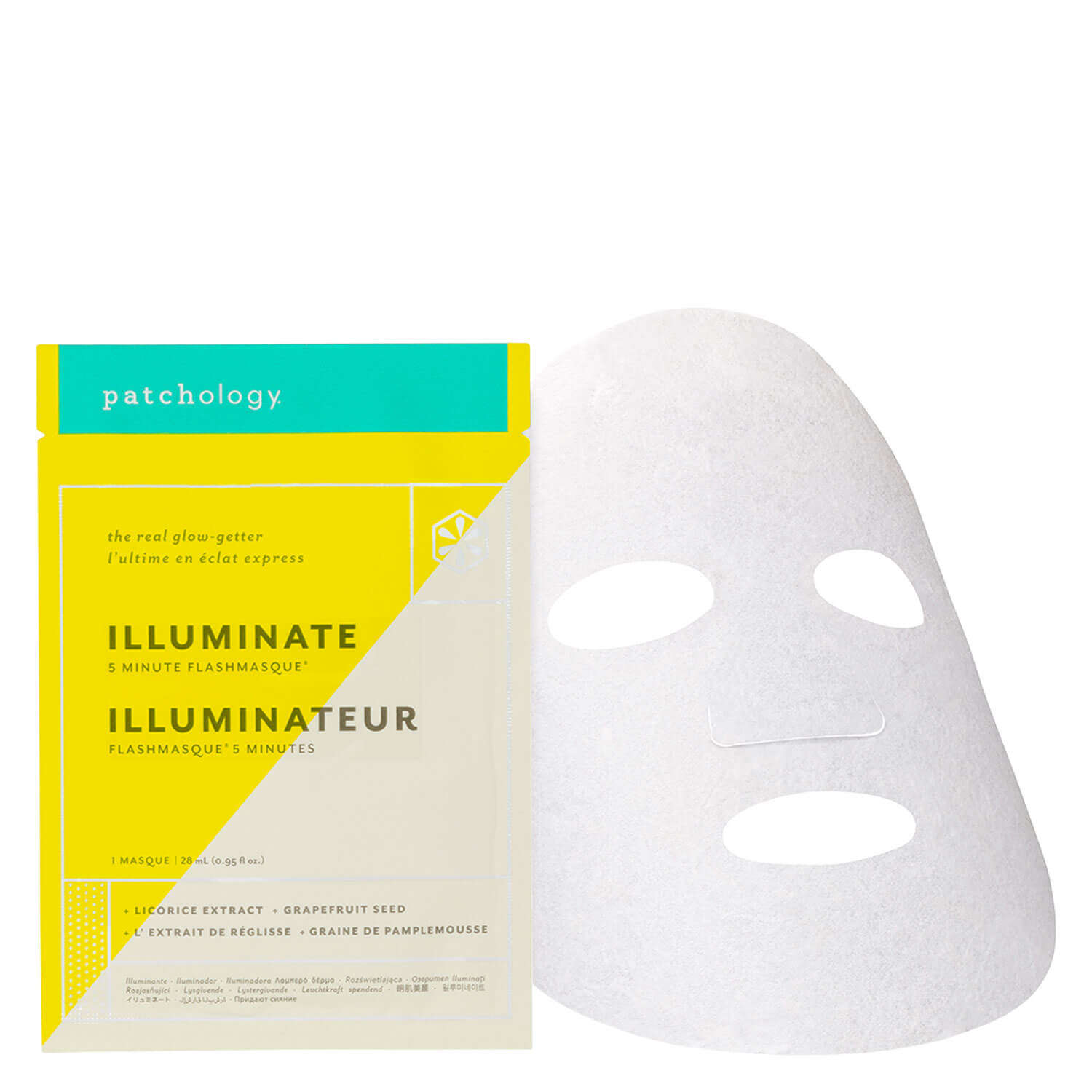 Patchology Flashmasque – Illuminate 5 Minute Sheet Mask 1x
