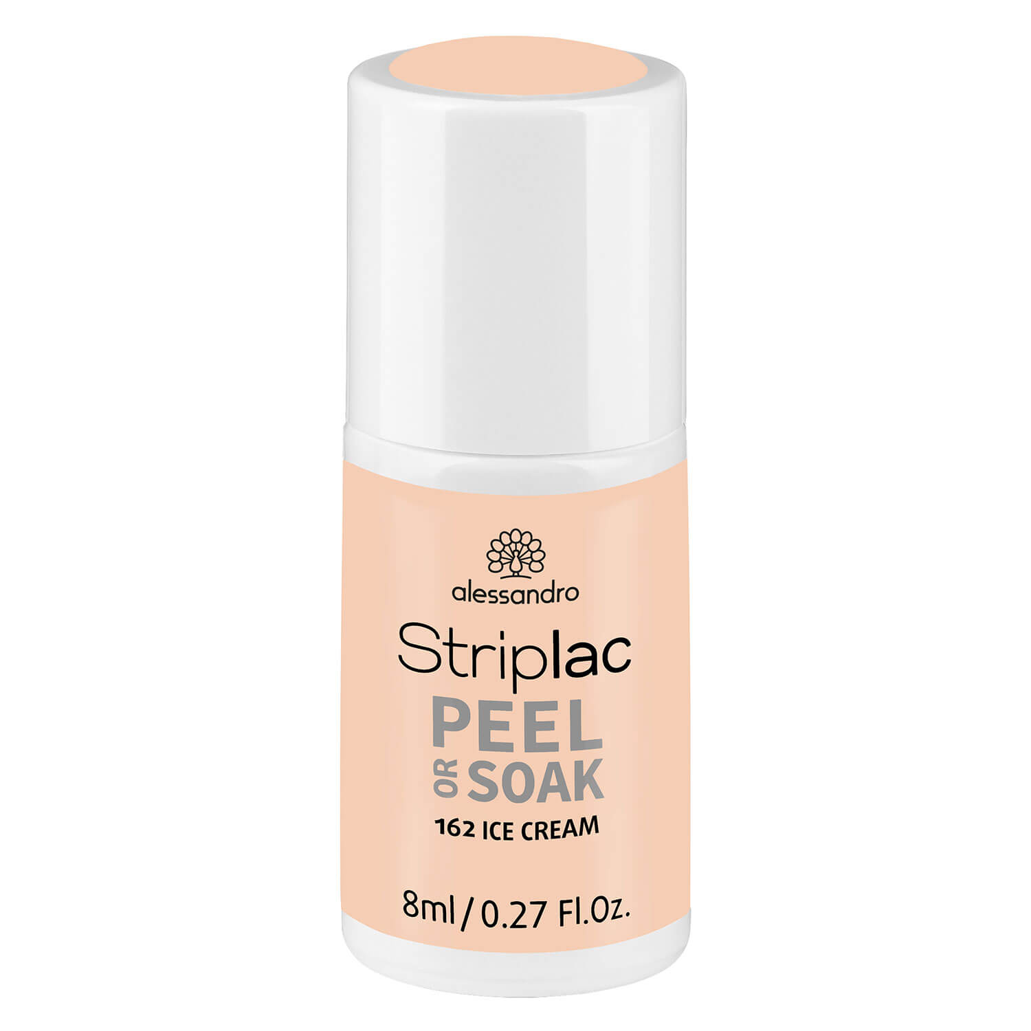 Alessandro Striplac Peel Or Soak - 162 Ice Cream 8ml