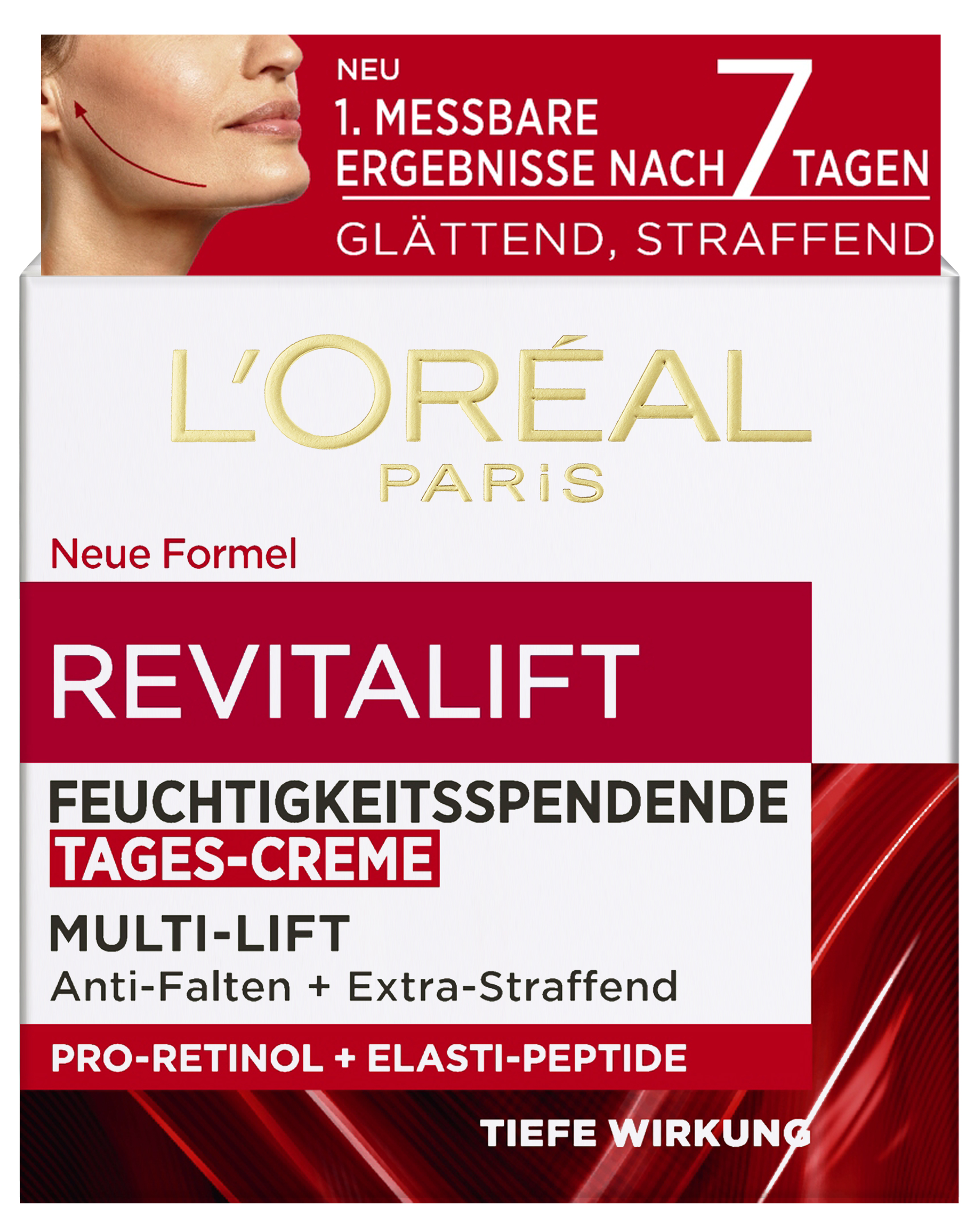 L’oréal Paris L’oreal Skincare – Revitalift Feuchtigkeitsspendende Tages-Creme Multi-Lift 50ml