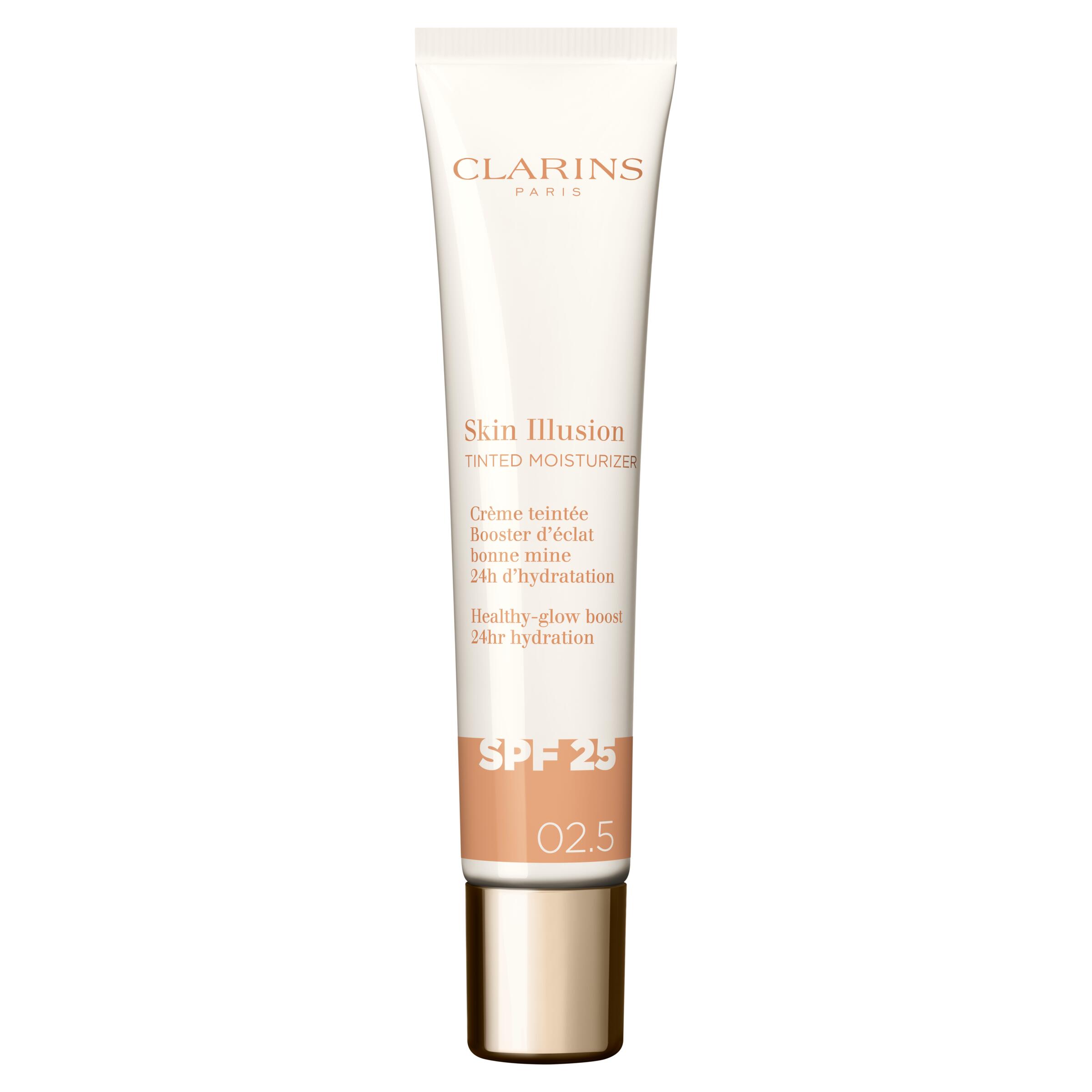 Clarins Skin Illusion - Getönte Feuchtigkeitscreme Spf25 02.5 40ml