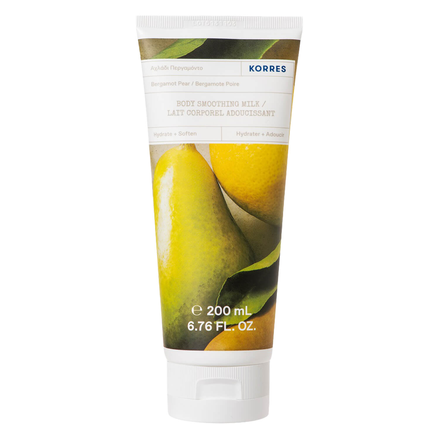 Korres Care - Bergamot Pear Smoothing Body Milk 200ml