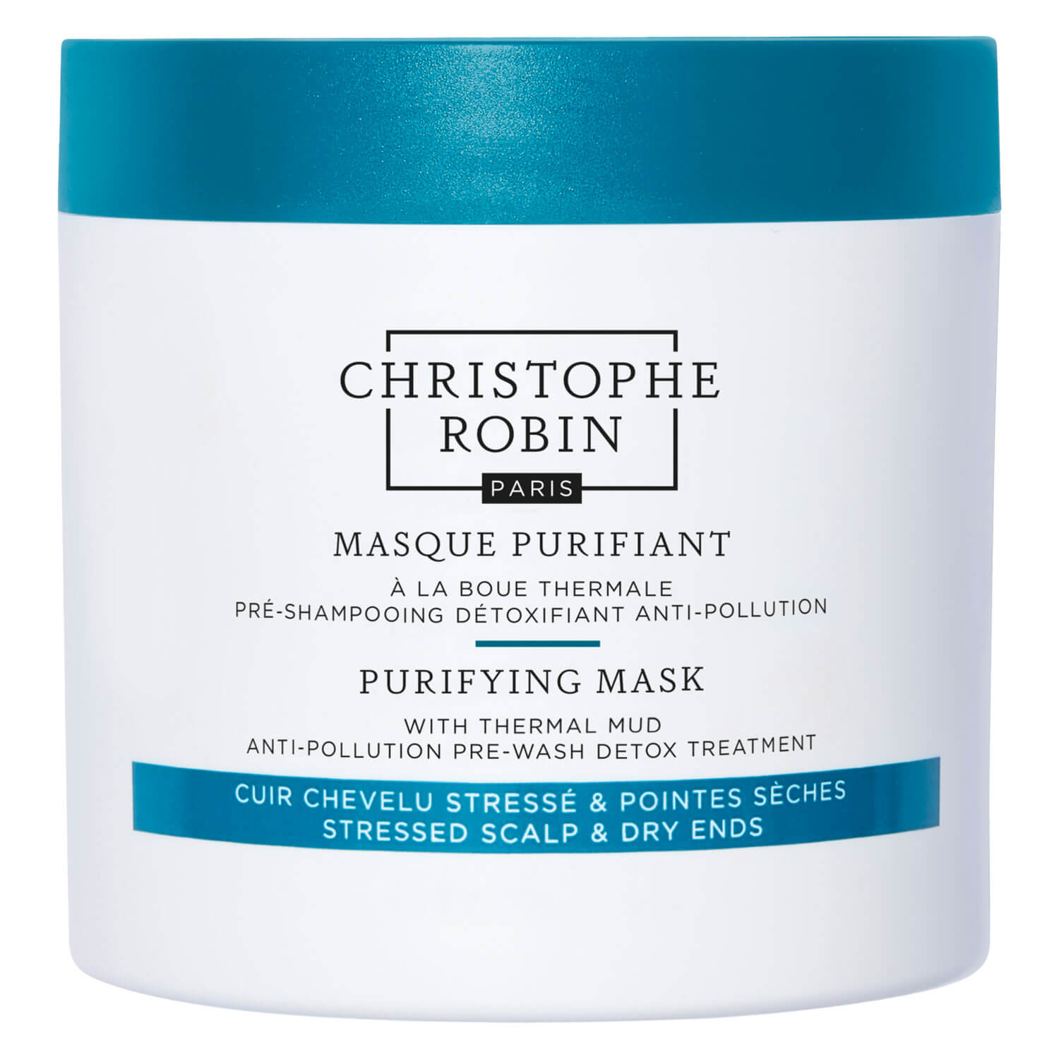 Christophe Robin – Masque Purifiant À La Boue Thermale 250ml