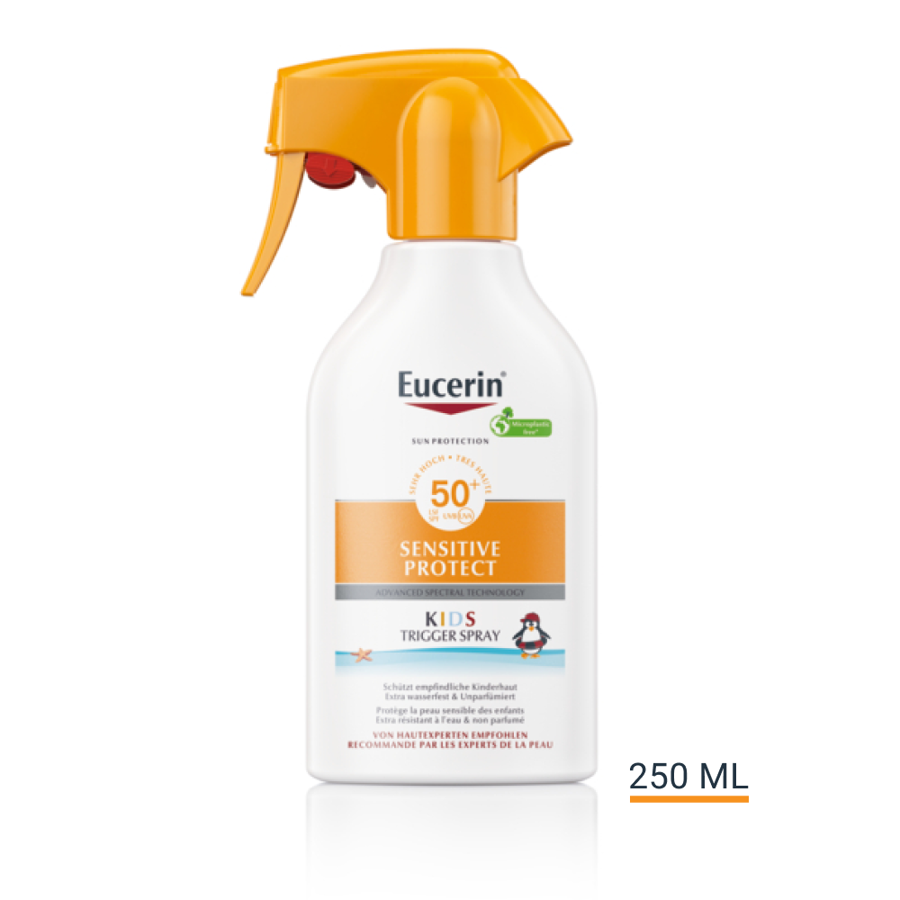 Eucerin – Sun Kids Sensitive Trigger Spray Lsf 50+ 250ml