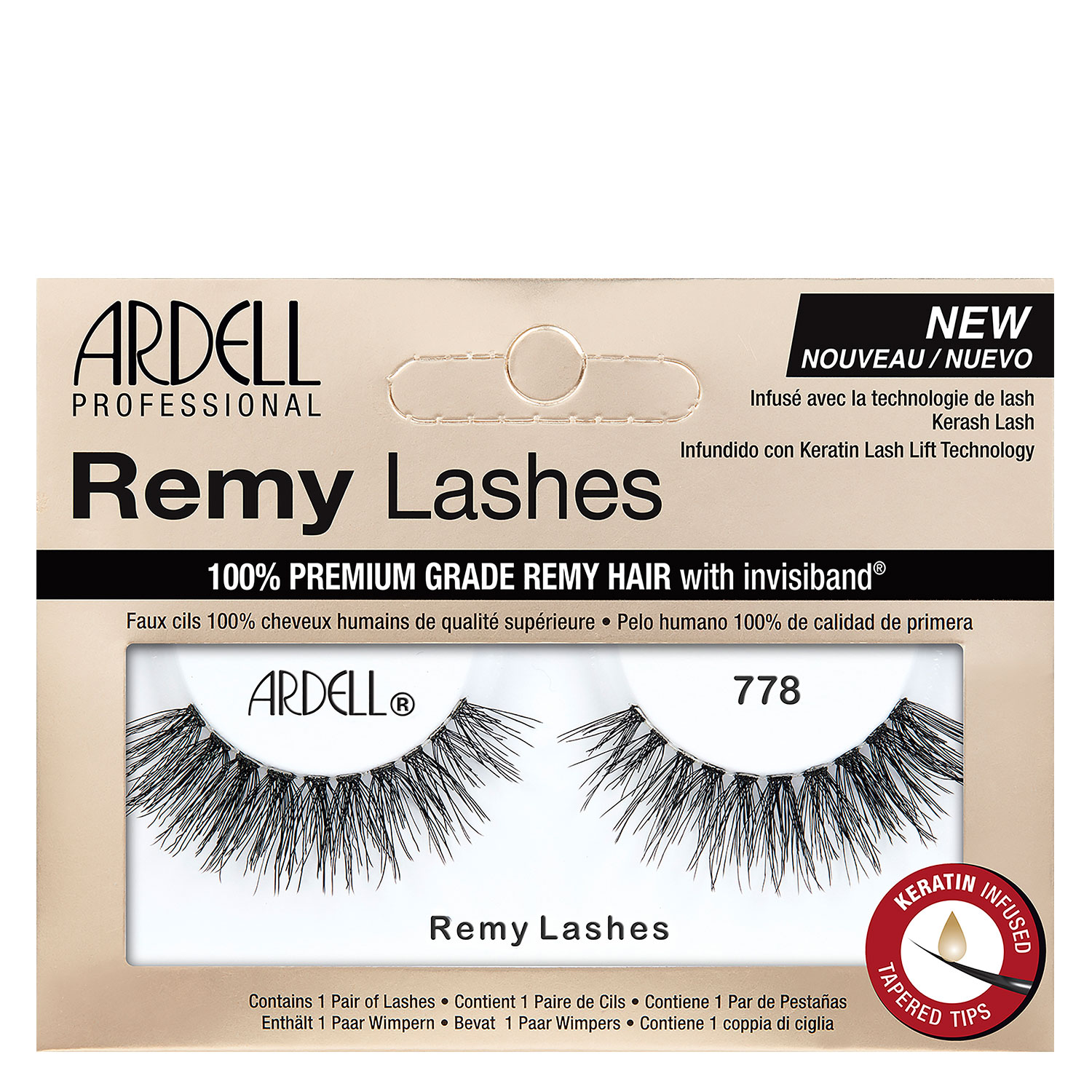 Ardell False Lashes - Remy Lash 778 1x
