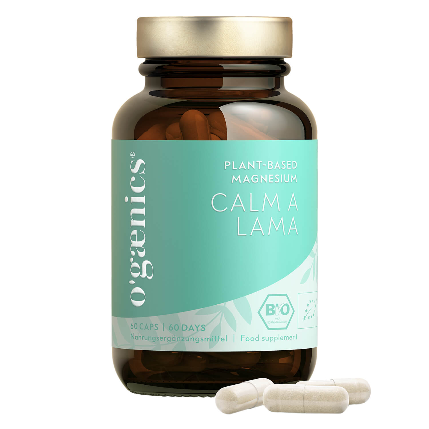 Ogaenics – Calm A Lama Plant-Based Magnesium 60x