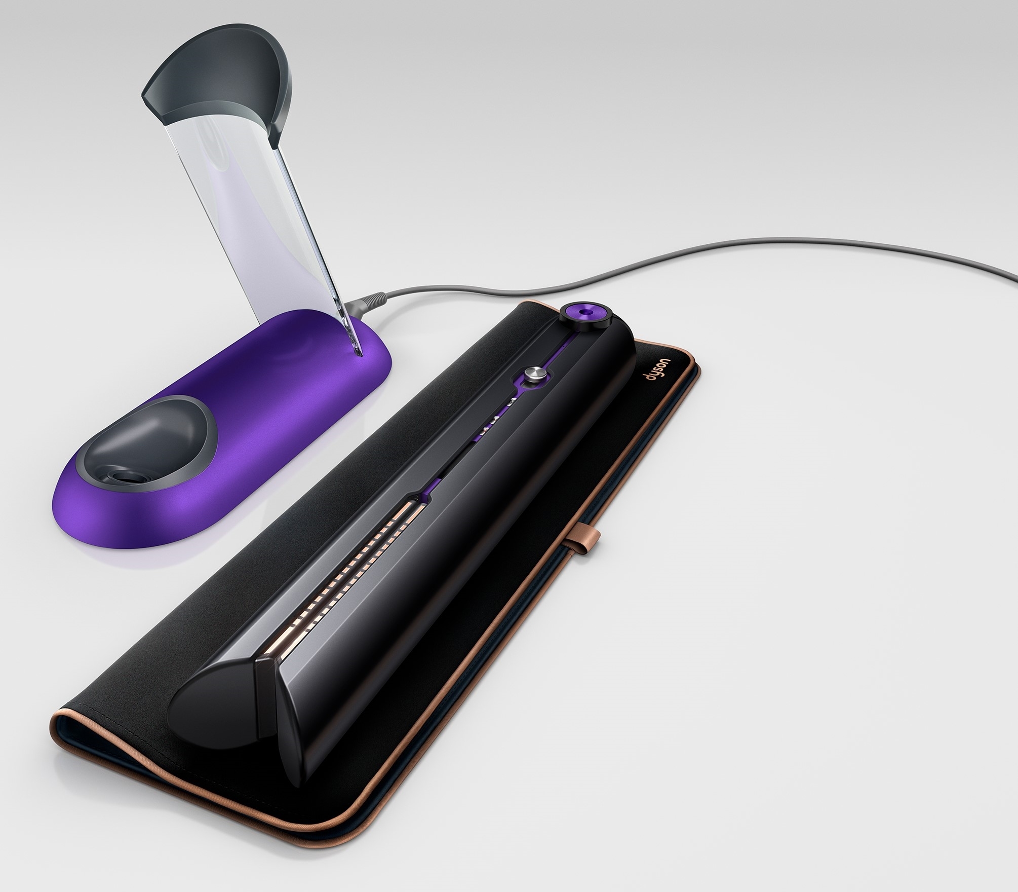 Dyson airstrait パープル Dyson Airstrait - Professional Black/purple