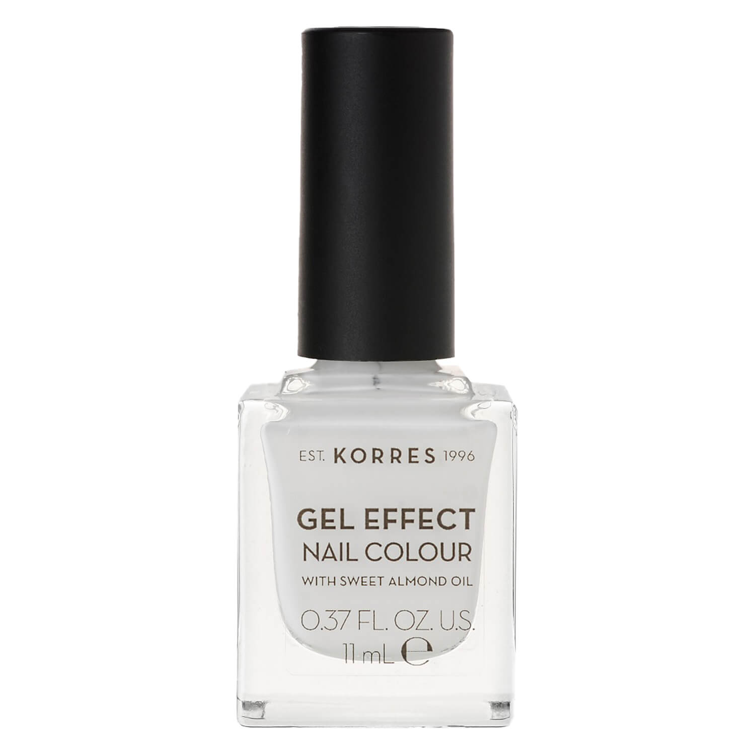 Korres Nails – Sweet Almond Nail Colour 01 Blanc White 11ml