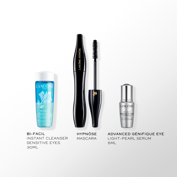 Hypnôse - Mascara Set (Mascara + Genifique Yeux Light-Pearl 5ml + Bi Facial 30ml)