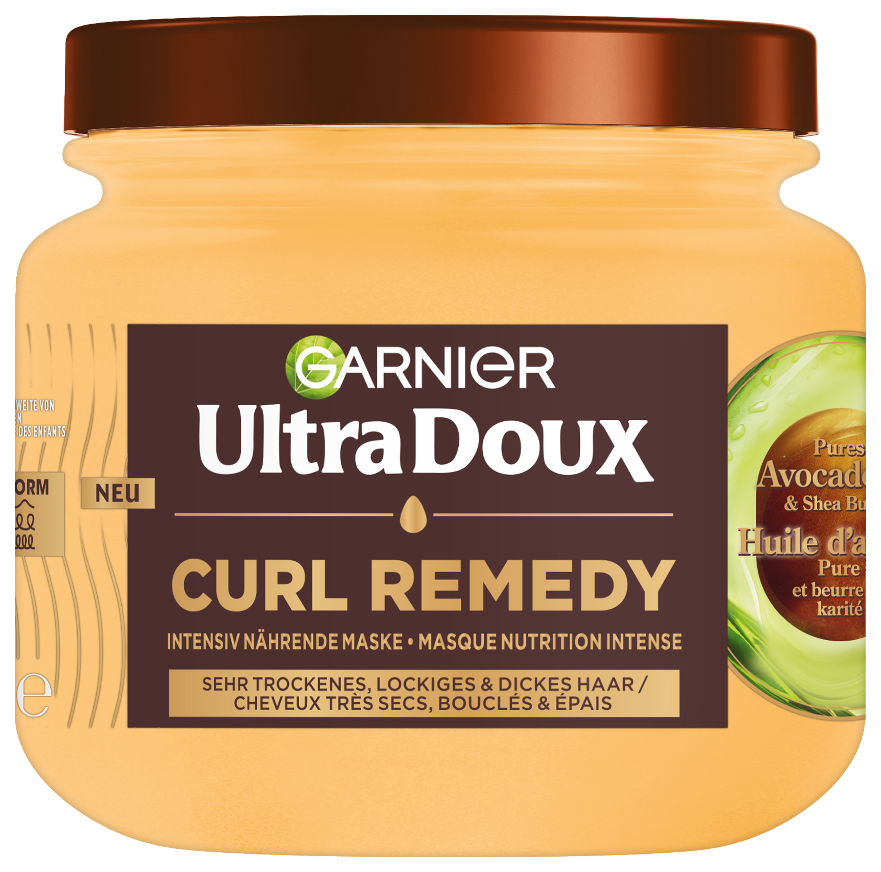 Garnier Ultra Doux Haircare - Ultra Doux Hair Remedy Avocado Öl & Sheabutter Maske 340ml