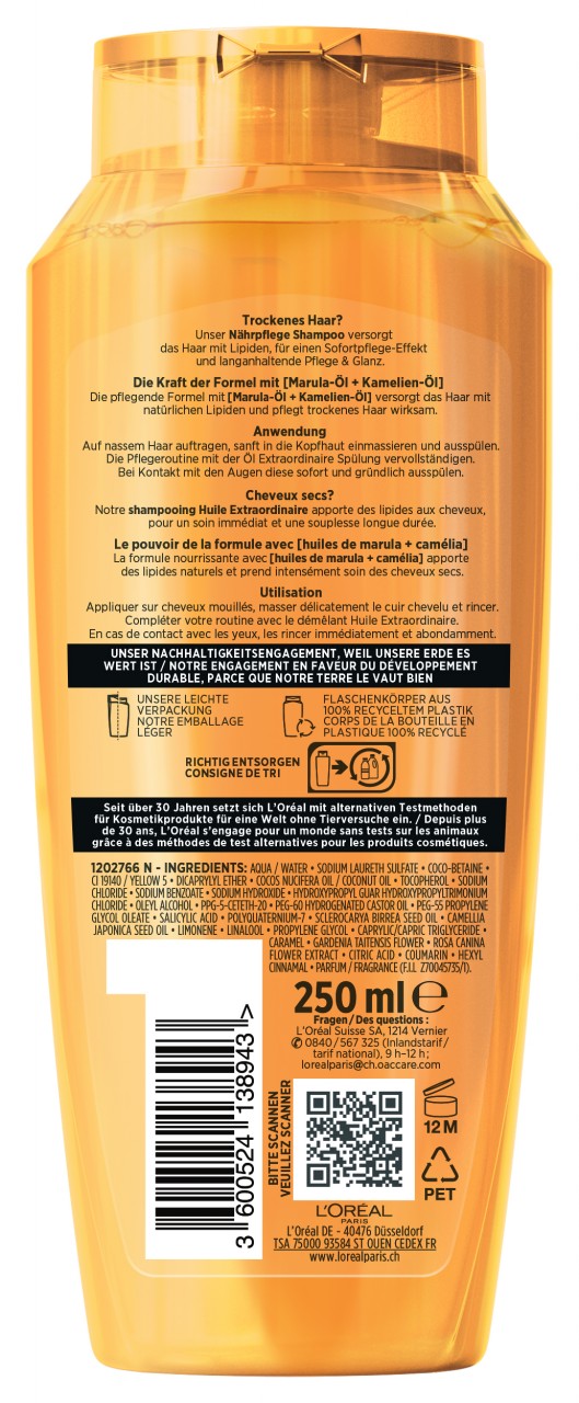 LOréal Elseve Haircare - Öl Magique Nährpflege Shampoo