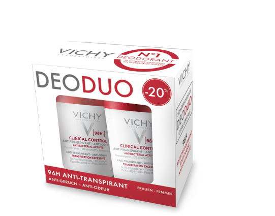 Vichy Deo - Deo Clin Cont Roll On 96h DUO