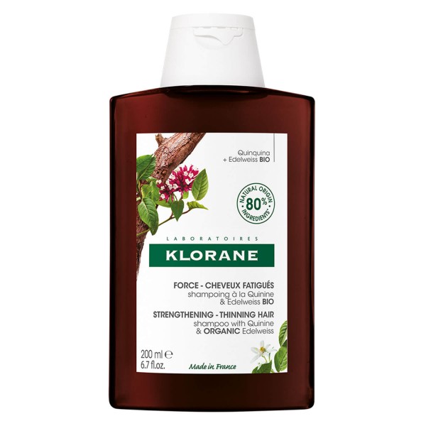 Image of KLORANE Hair - Chinin & Edelweiss BIO Shampoo