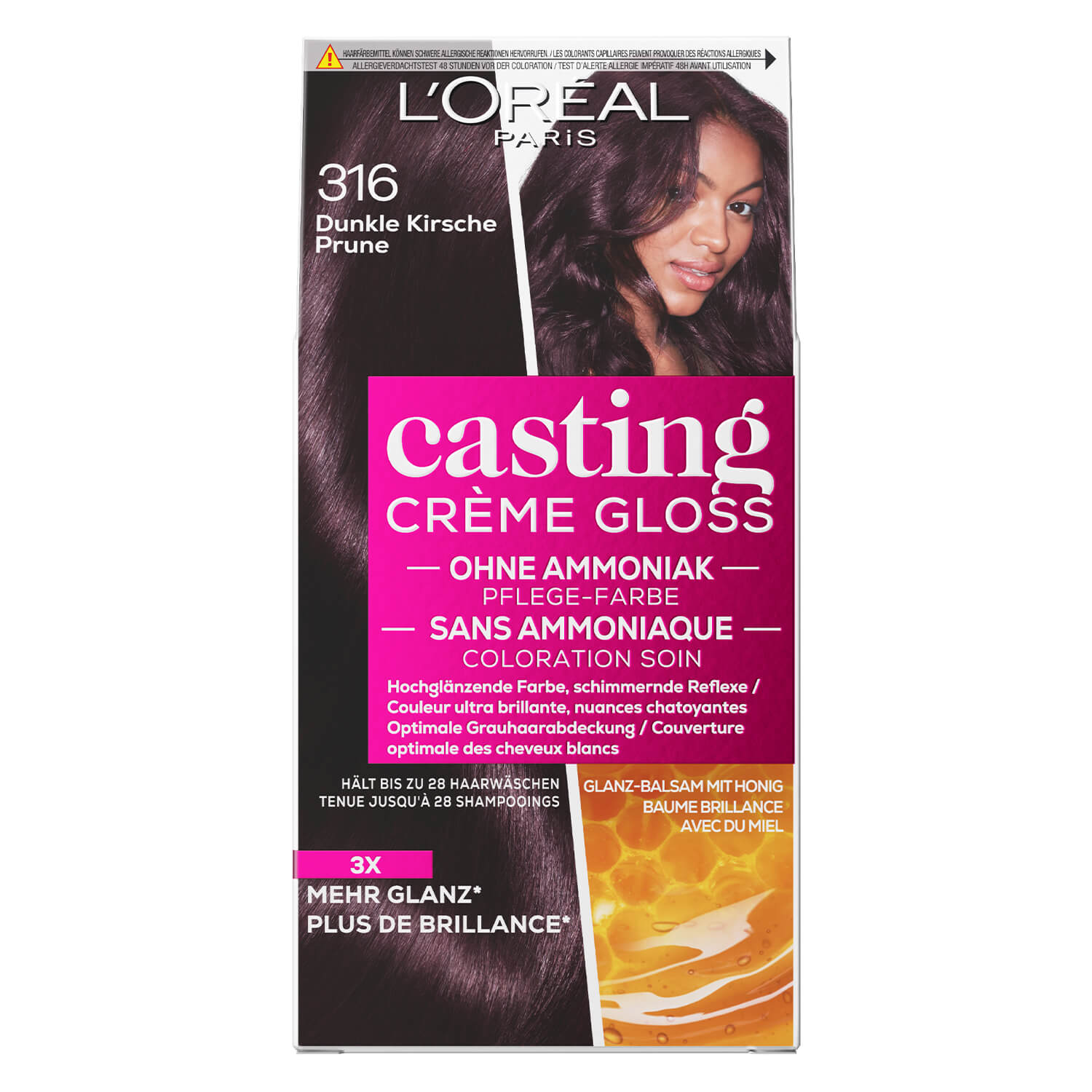 L’oréal Paris Loréal Casting – Crème Gloss 316 Dunkle Kirsche 1x