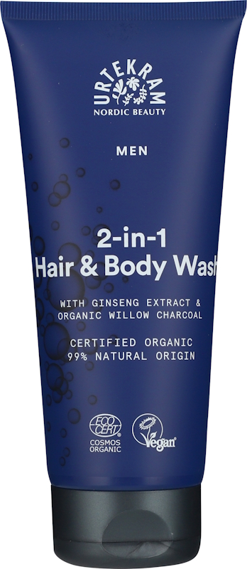 Urtekram – Men’s Hair & Body Wash 200ml