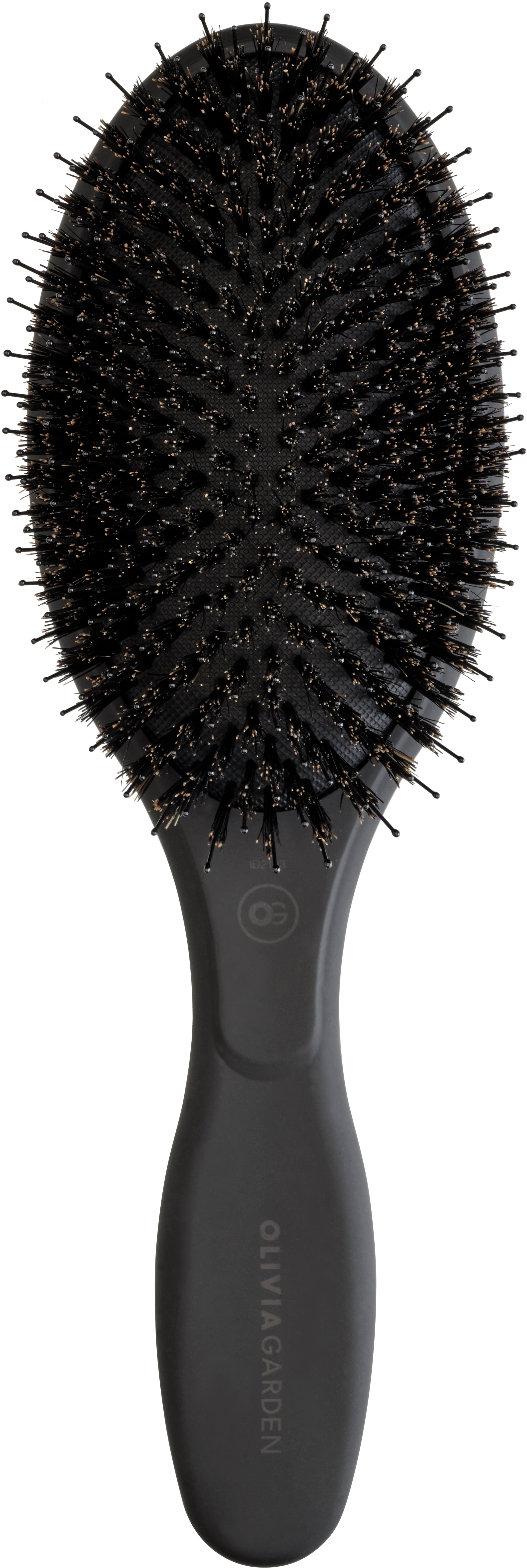 Olivia Garden – Expert Care Oval Boar & Nylon Bristles Black Label