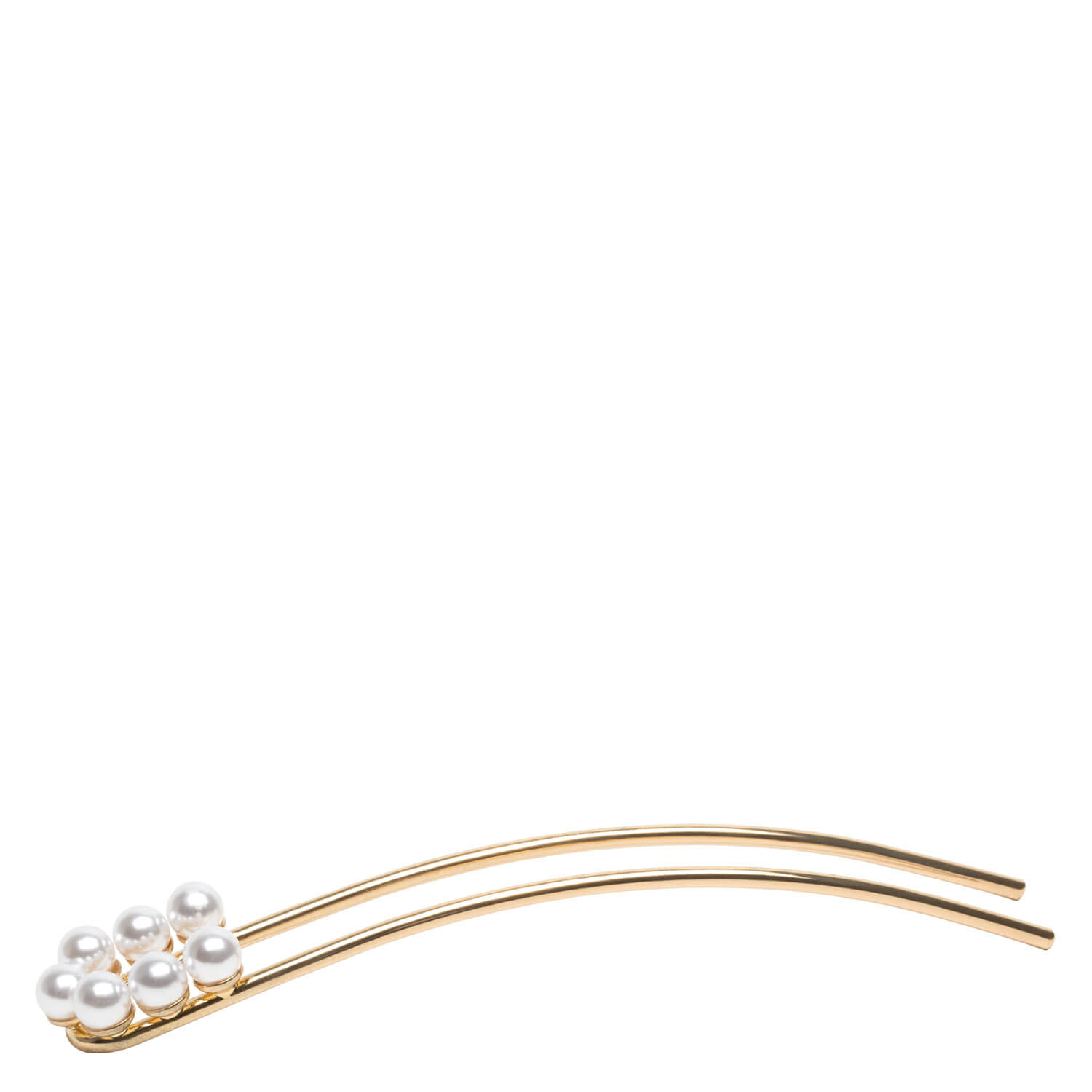 Corinne World – Hairpin 7 Pearls Light Gold 1x