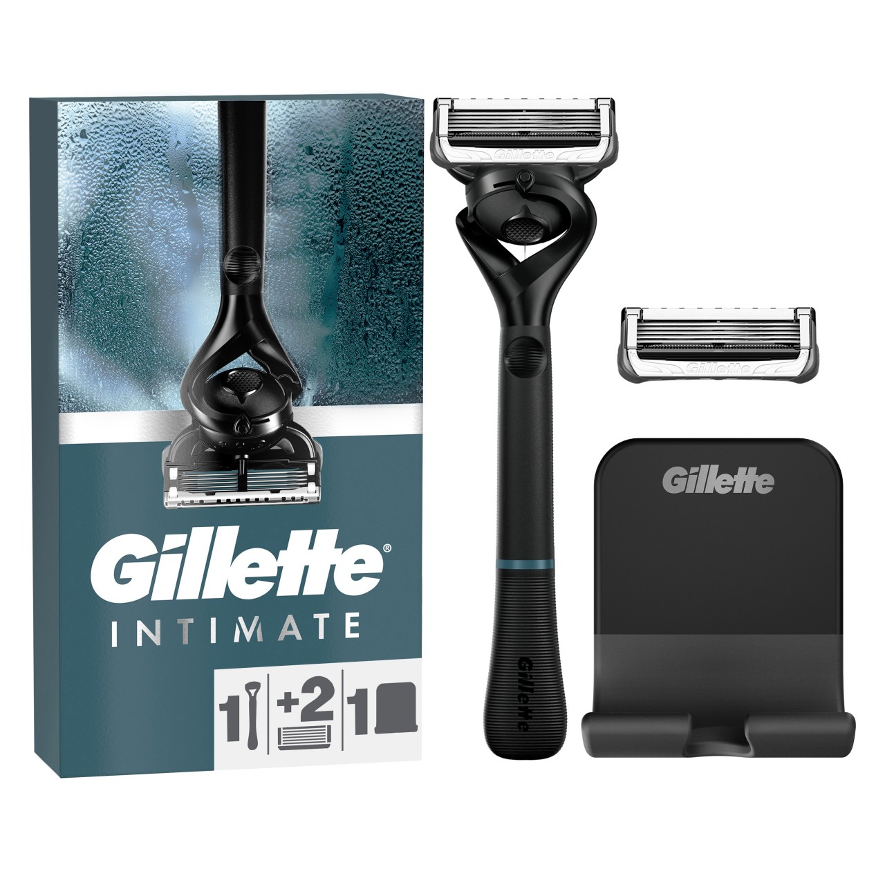 Gillette - Intimate Rasierapparat mit 2 Klingen
