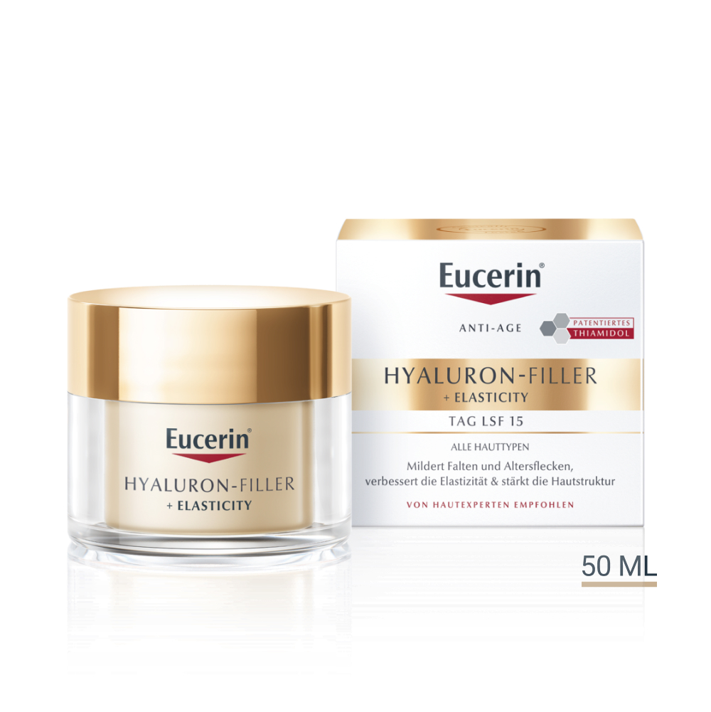 Eucerin – Hyaluron-Filler + Elasticity Tagespflege Lsf 15 50ml