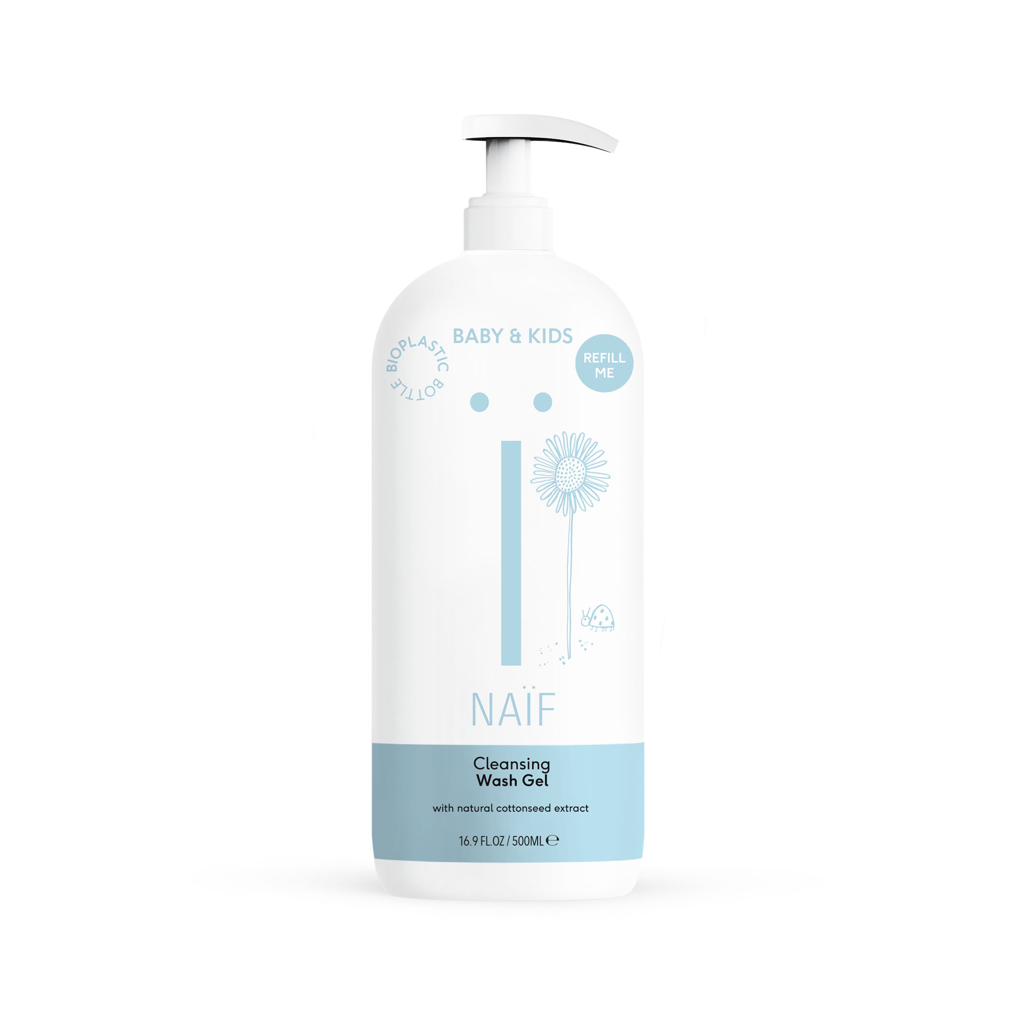 Naïf Naif – Baby & Kids Cleansing Wash Gel 500ml