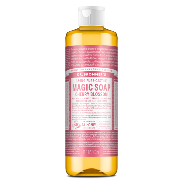 Dr. Bronner's - Dr. Bronner's - 18-In-1 Flüssigseife Cherry Blossom 475ml