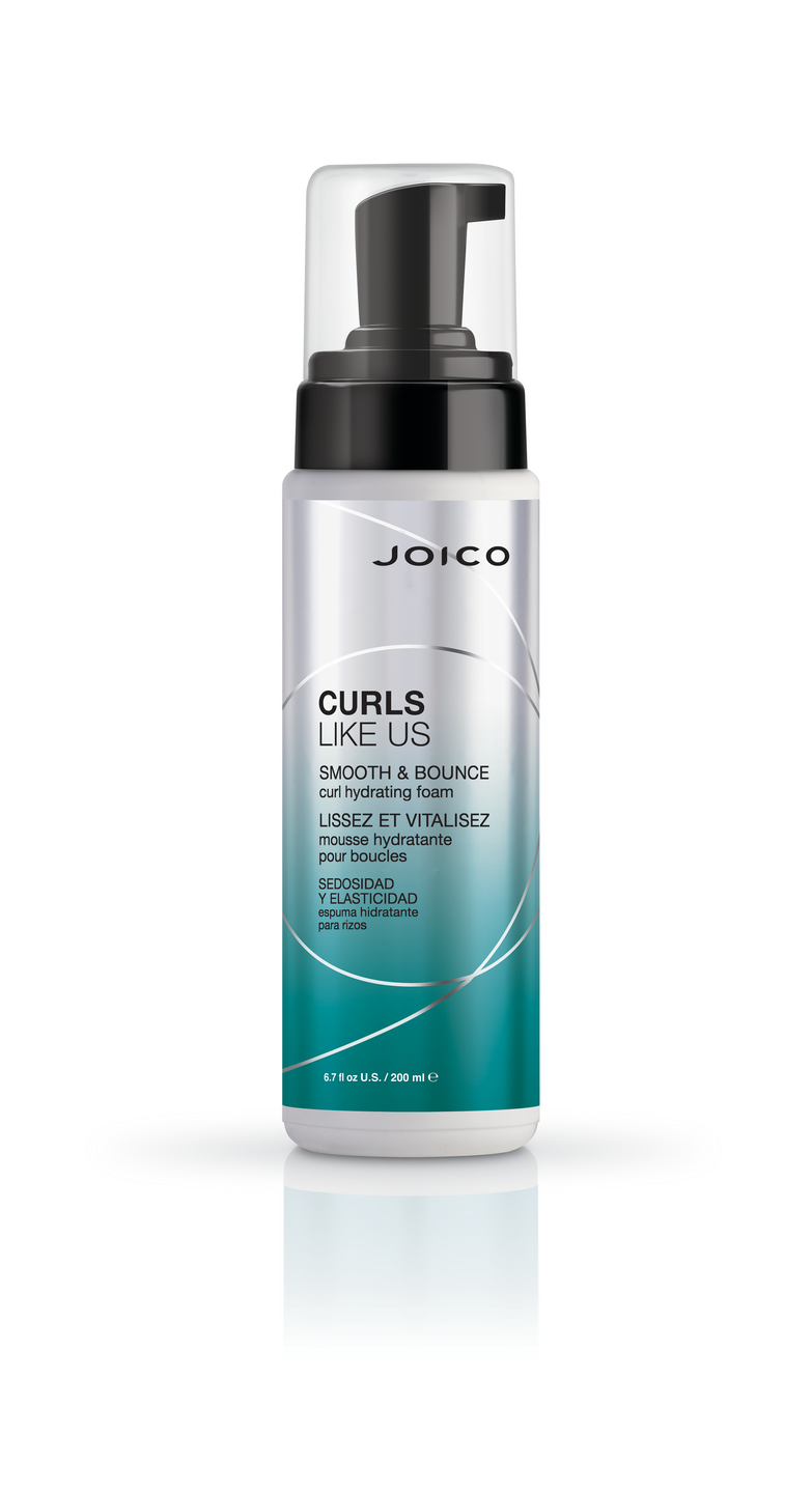 Joico Curls Like Us – Smooth & Bounce Curl Hydrating Foam 200ml