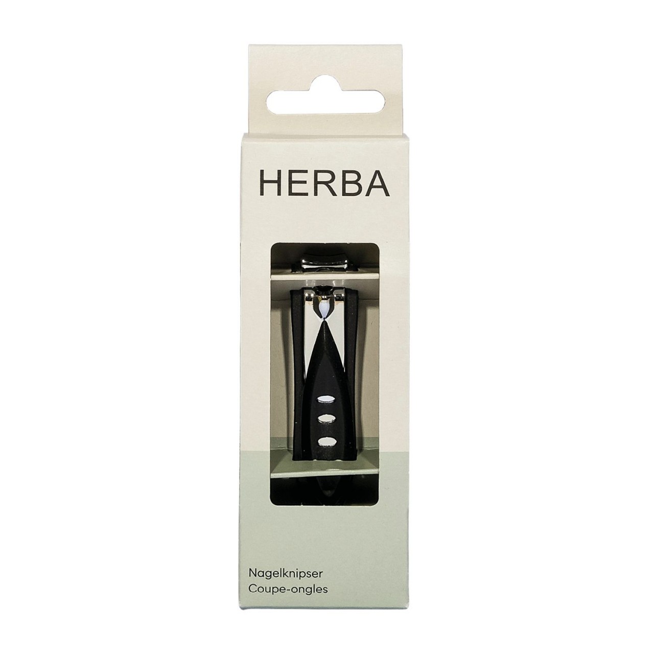 Herba - Coupe-ongles avec récipient