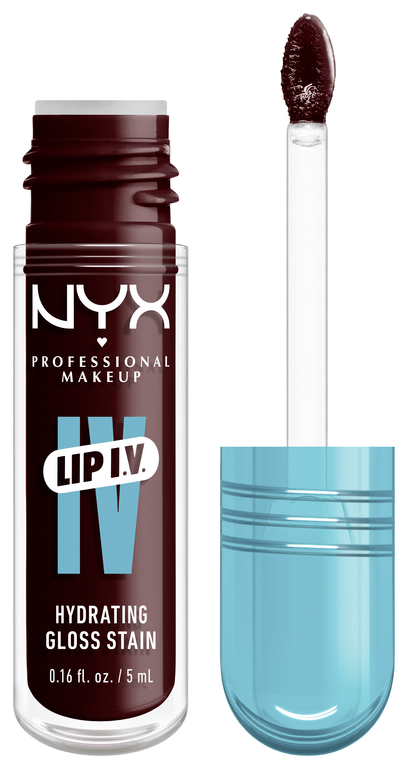 Nyx Professional Makeup Lip Iv – Gloss Serum Feuchtigkeitsspendender Lipgloss Water Bout Wine? 5ml