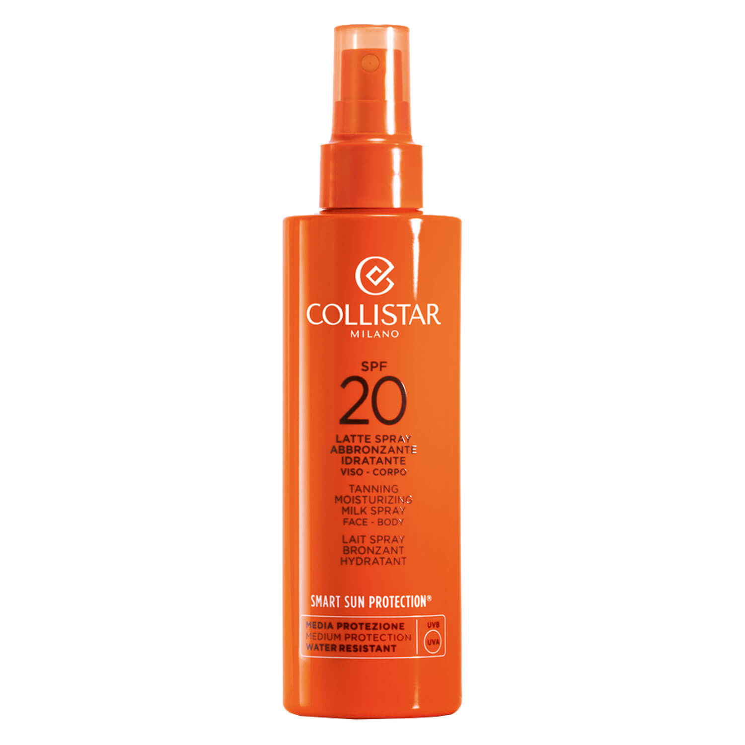 Collistar Cs Sun - Tanning Moisturizing Milk Spray Spf20 200ml