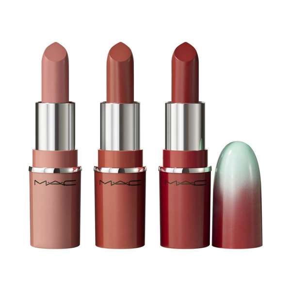 M·a·c Specials – Wildest Gleams Mini Lustreglass Lip Trio: Classics 1x