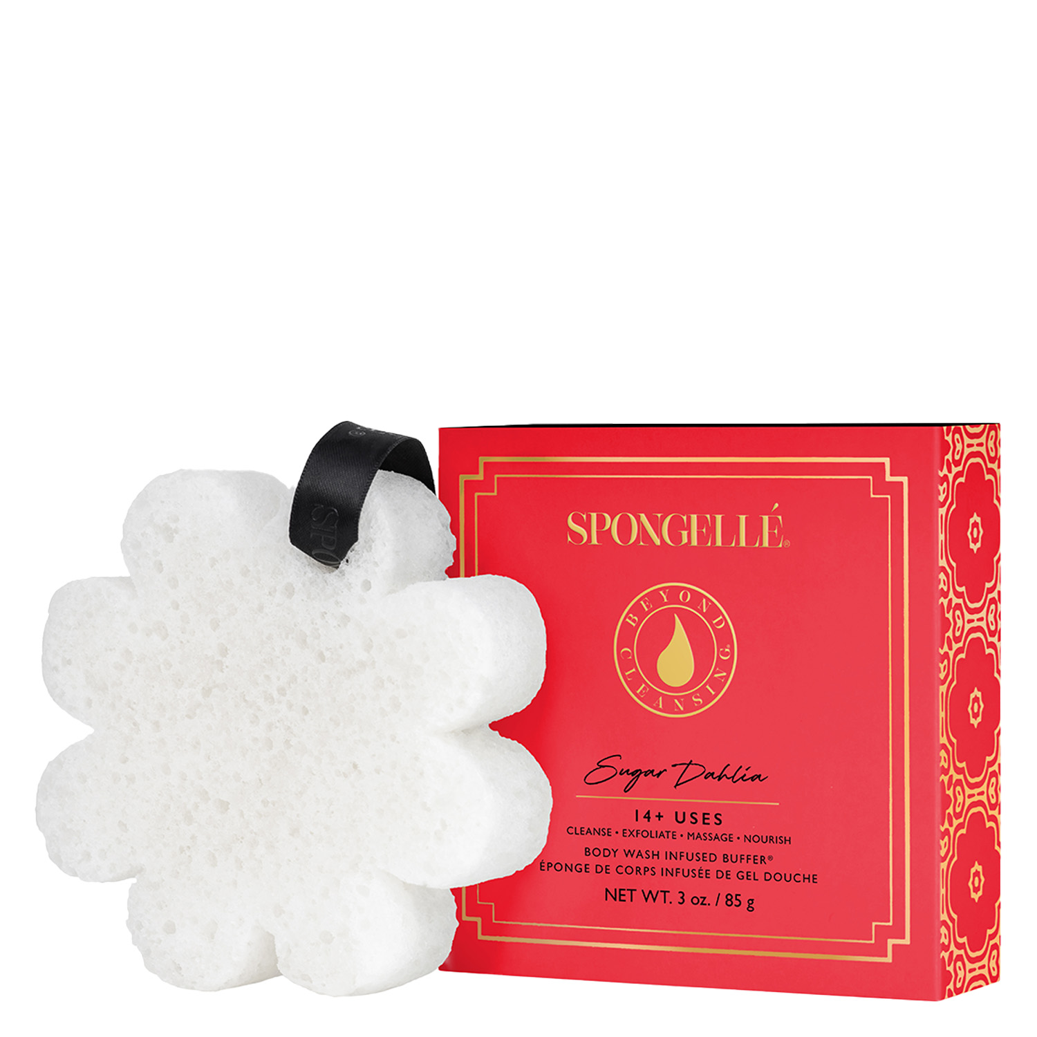 Spongellé Boxed Flower – Sugar Dahlia 85g