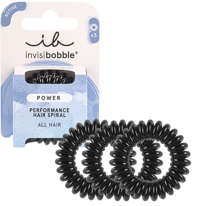 Invisibobble Power – True Black 3x