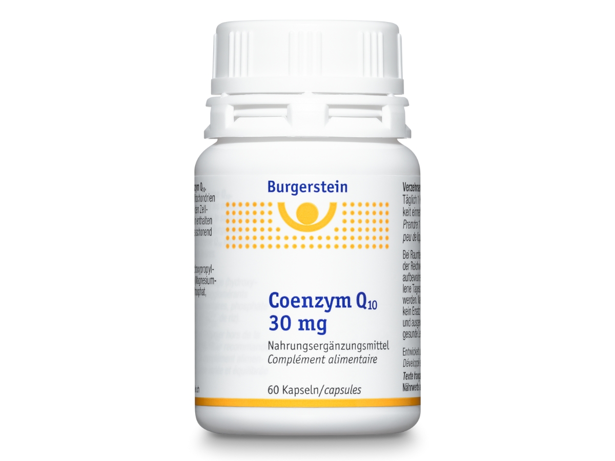Burgerstein – Coenzym Q10 30 Mg Kapseln 60kapseln