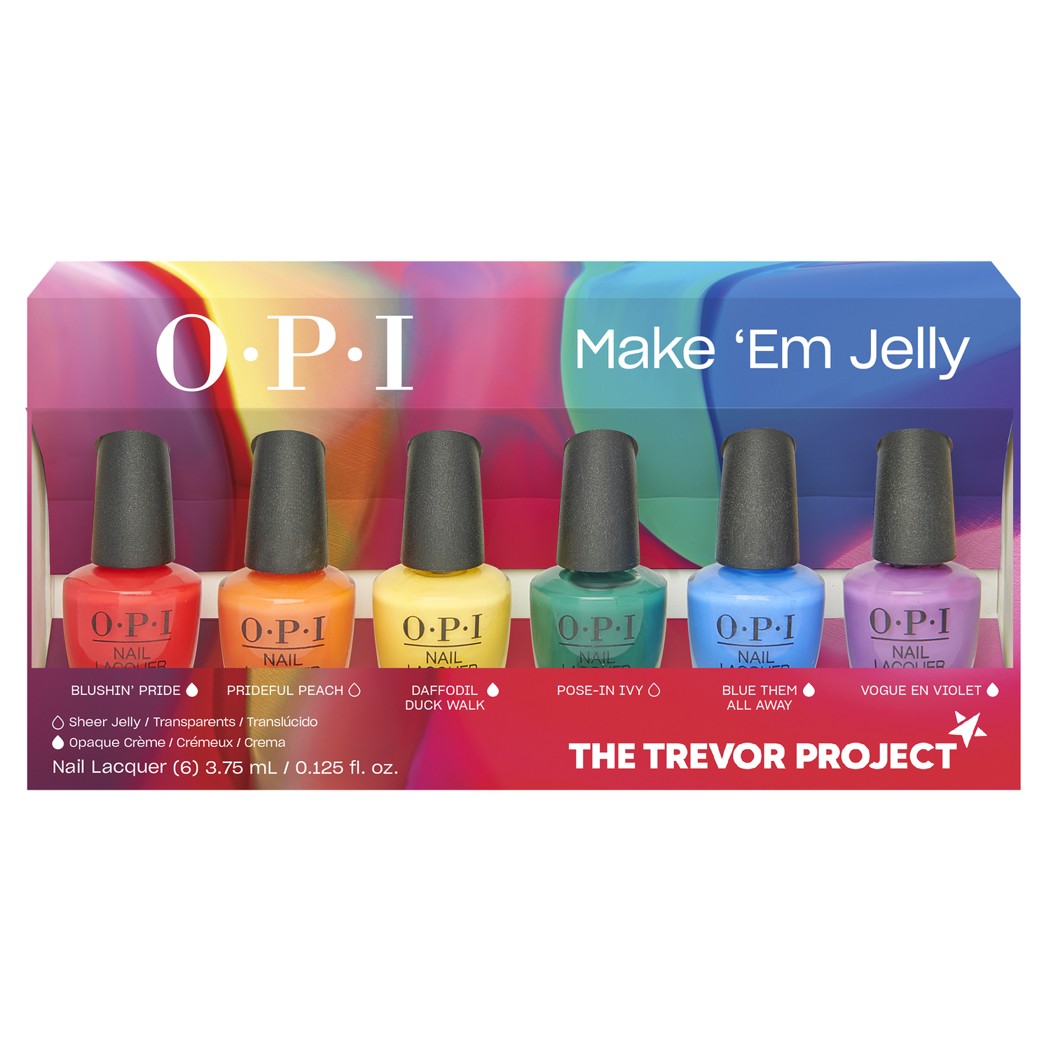 Opi Make 'em Jelly - 6er Mini Pack 6x3.75ml