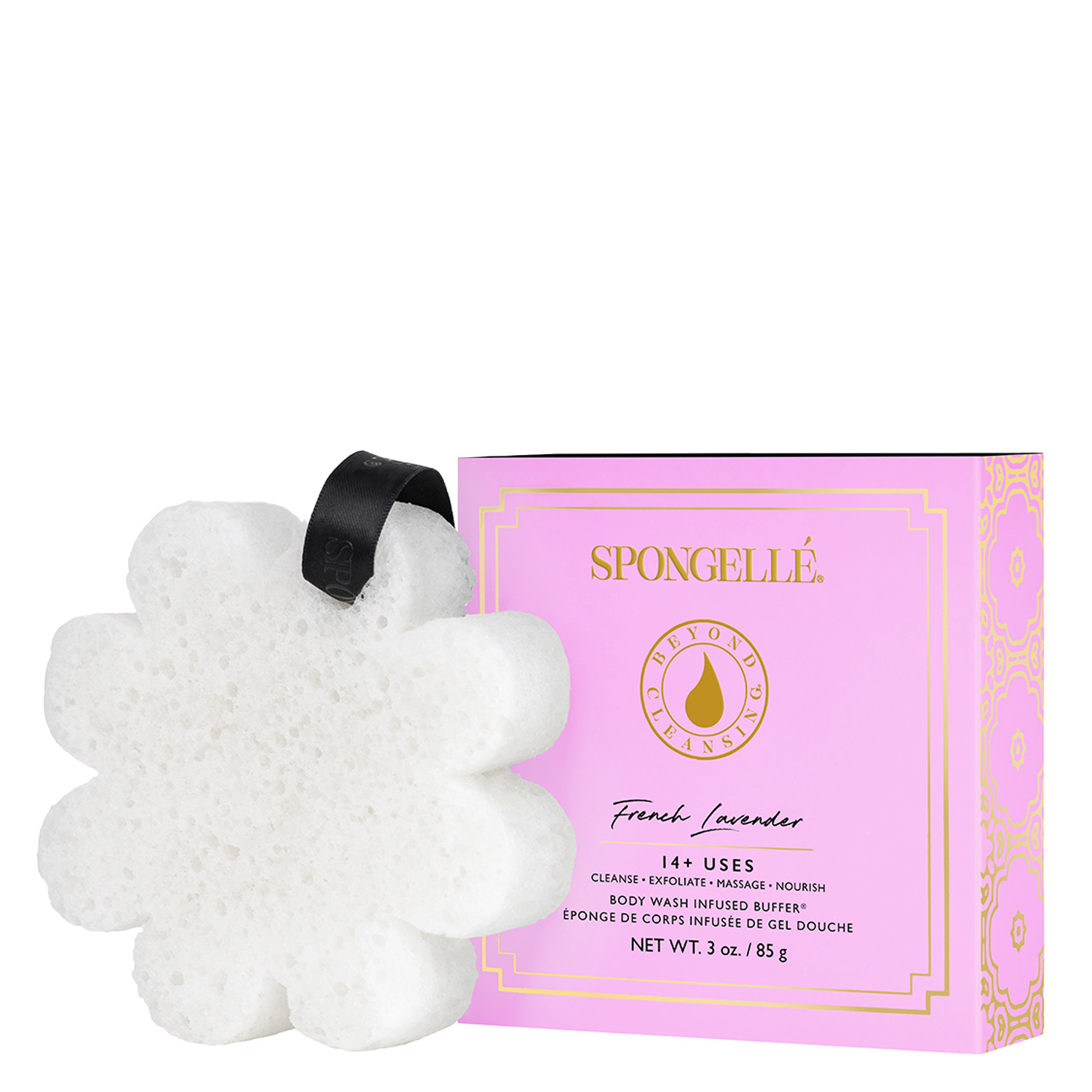 Spongellé Boxed Flower – French Lavender 85g