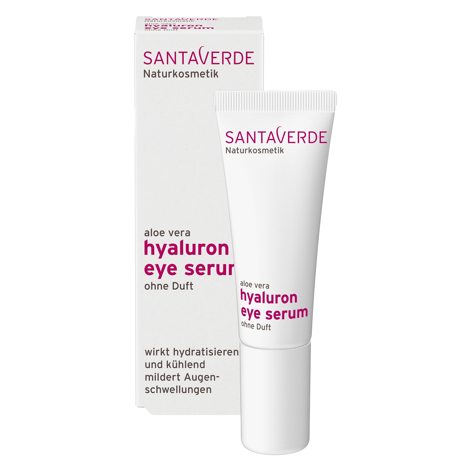 Santaverde – Aloe Vera Hyaluron Eye Serum Ohne Duft 10ml