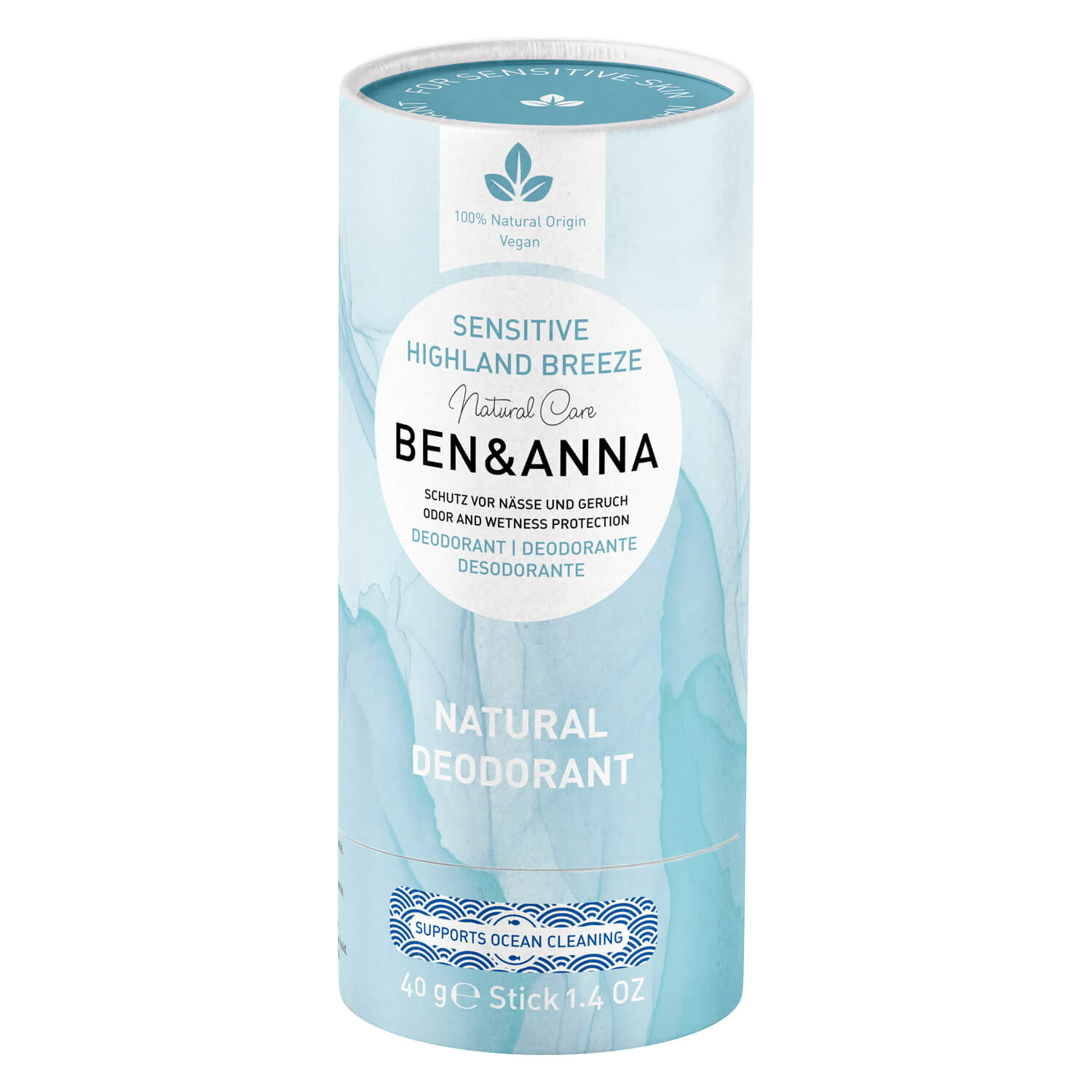 Ben&Anna – Sensitive Highland Breeze Natural Deo 40g
