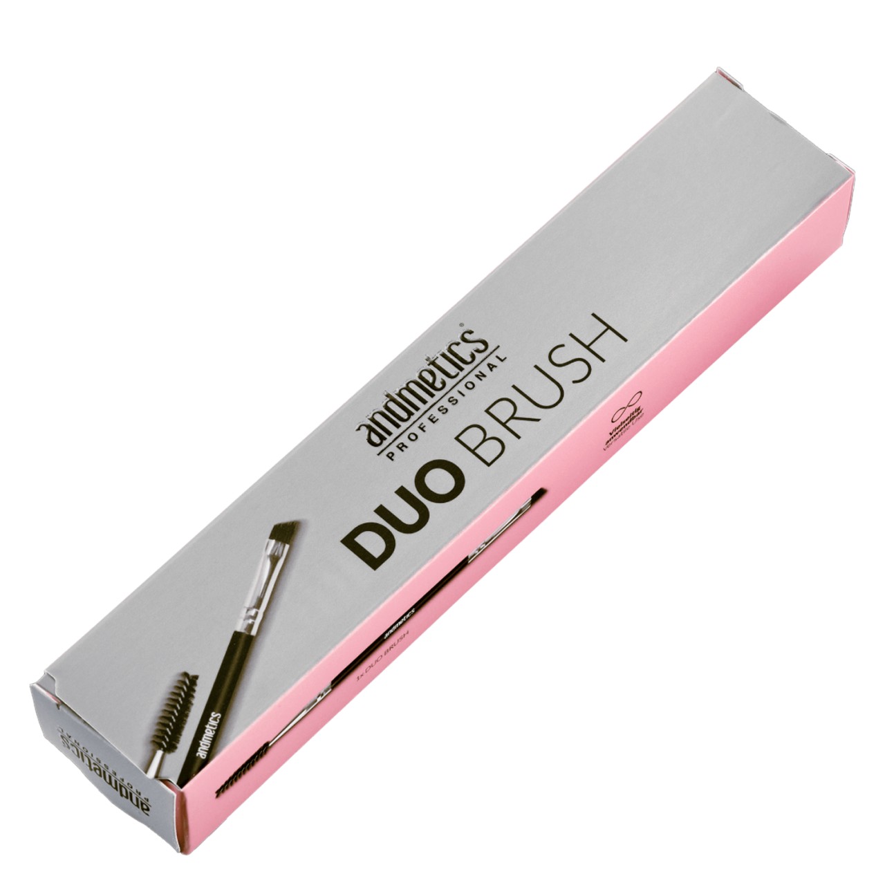 andmetics Professional - Brow Duo Brush
