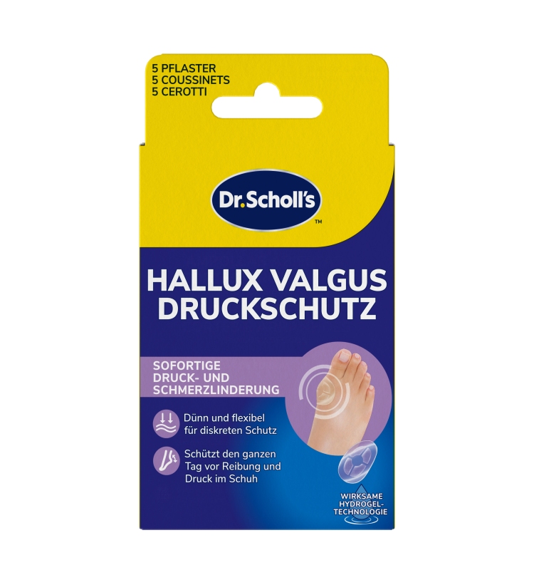 Dr. Scholl - Hallux Valgus Druckschutz 5x