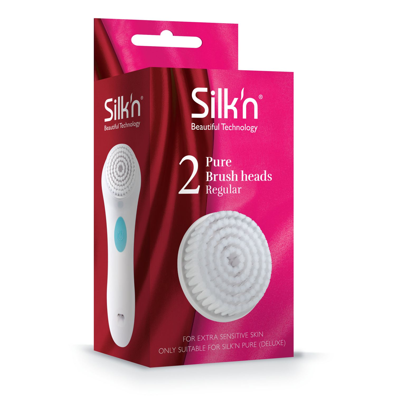 Silk'n Silkn - Pure Ersatzbürsten Regular 1x