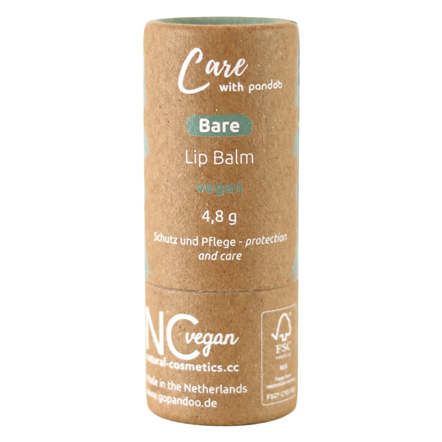 Pandoo – Lip Balm Bare 4.8g