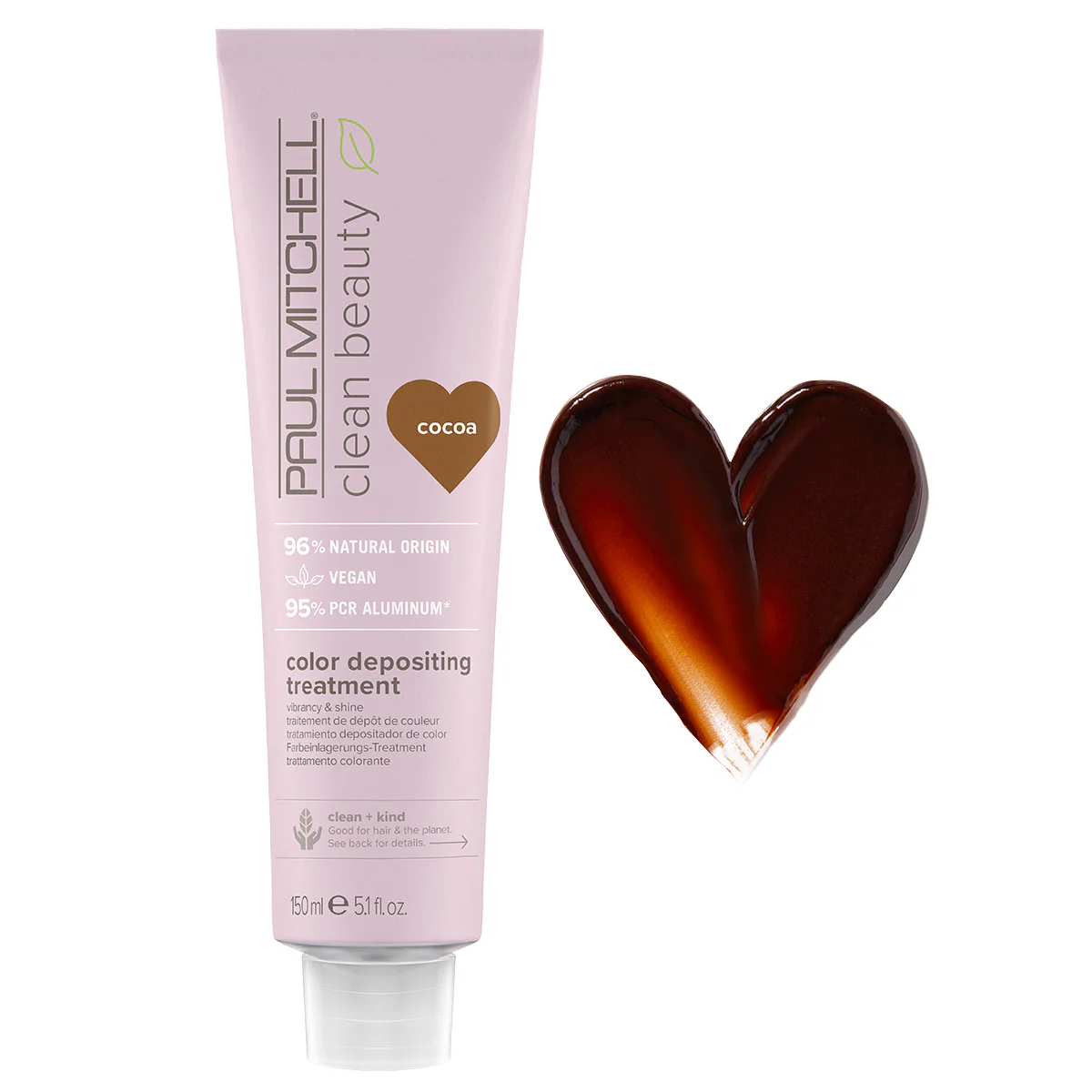 Paul Mitchell Clean Beauty Color Protect – Color Depositing Treatment – Cocoa 150ml