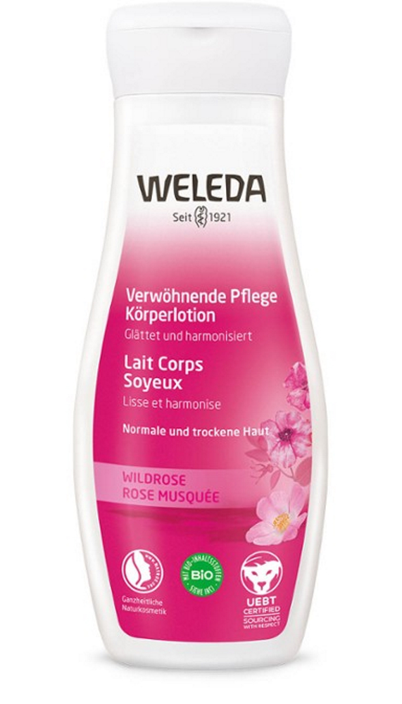 Weleda – Körperlotion Wildrose Verwöhnend 200ml