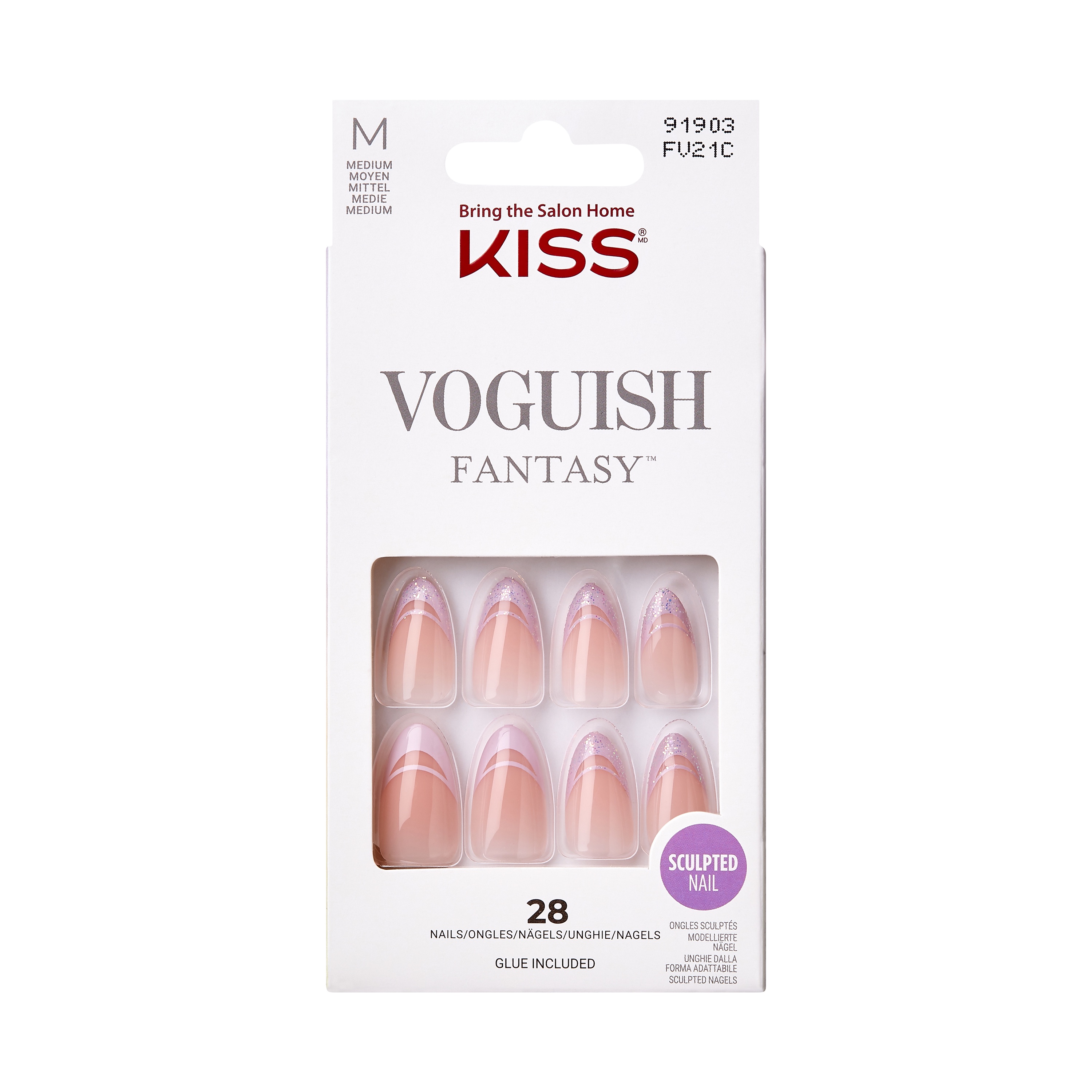 Kiss Nails – Ks Voguish Fantasy Nails – Rainy Night 1stk