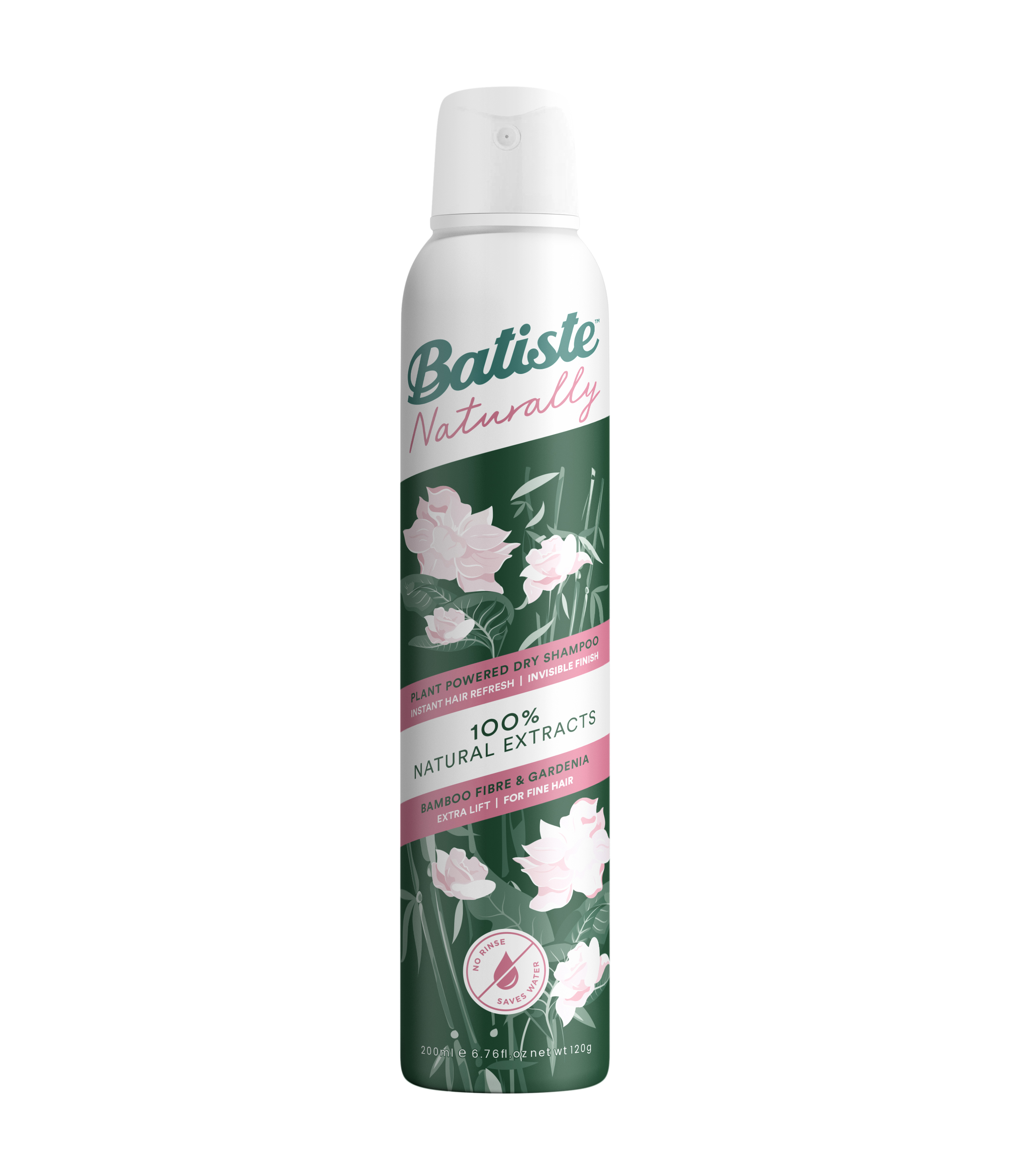 Batiste - Naturally Bamboo Fibre&Gardena Trockenshampoo 200ml