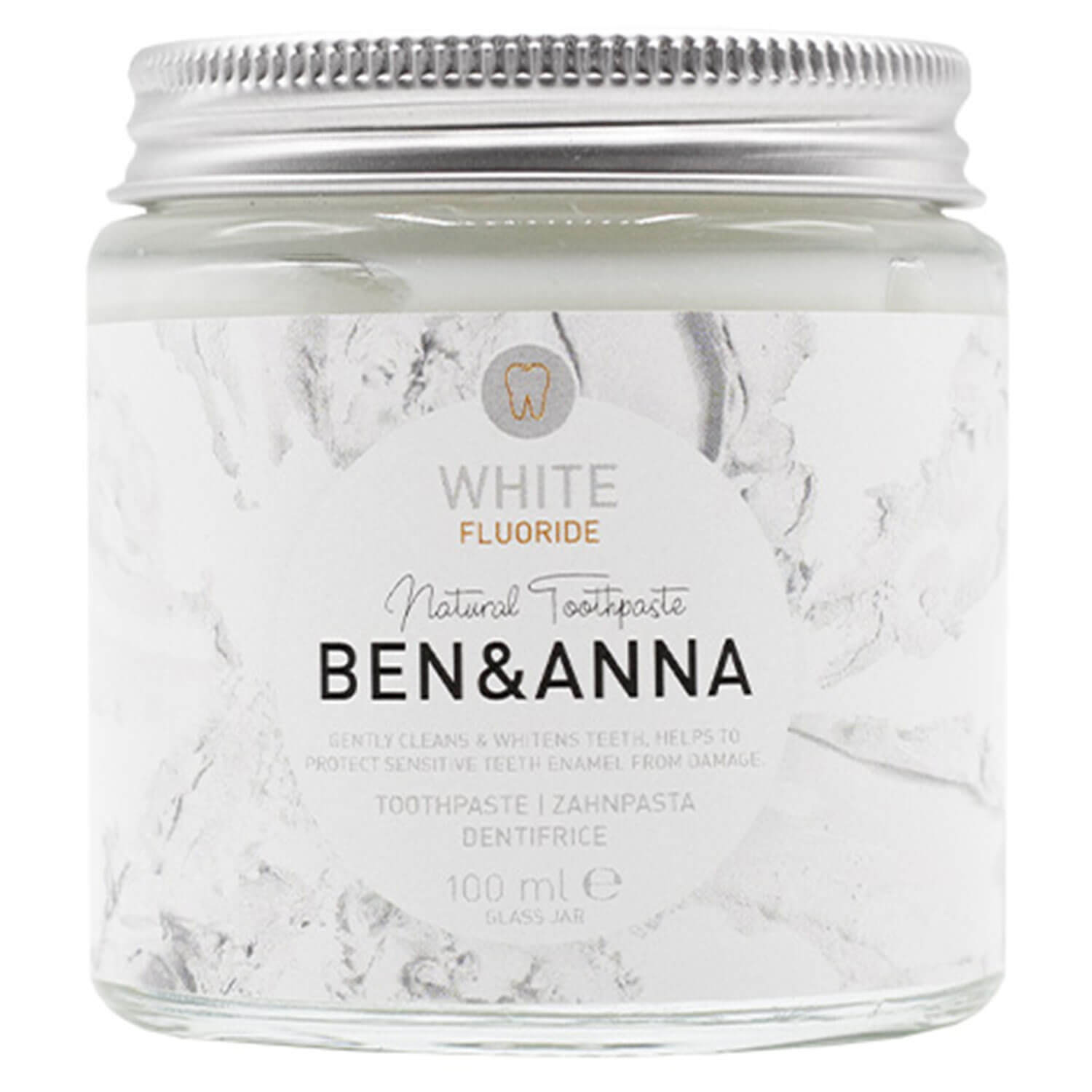 Ben&Anna – Toothpaste White Fluorid 100ml